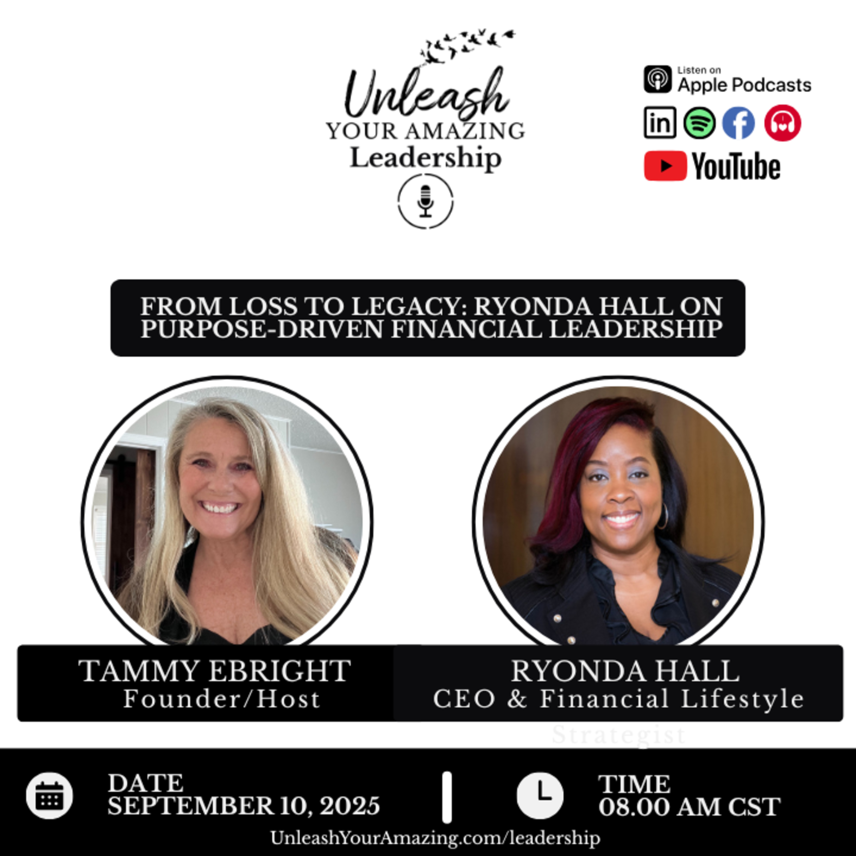 From Loss to Legacy: Ryonda Hall on Purpose-Driven Financial Leadership episode artwork