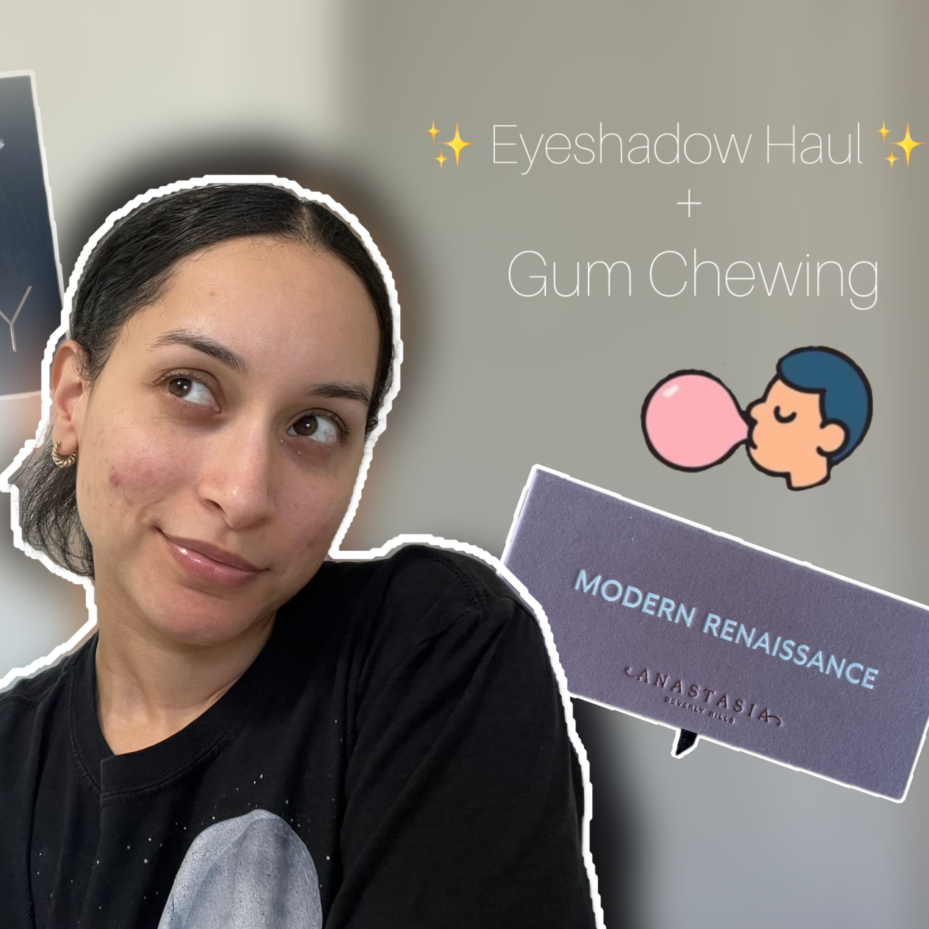 ASMR | Gum Chewing + Eye Shadow Pallet Haul π episode artwork
