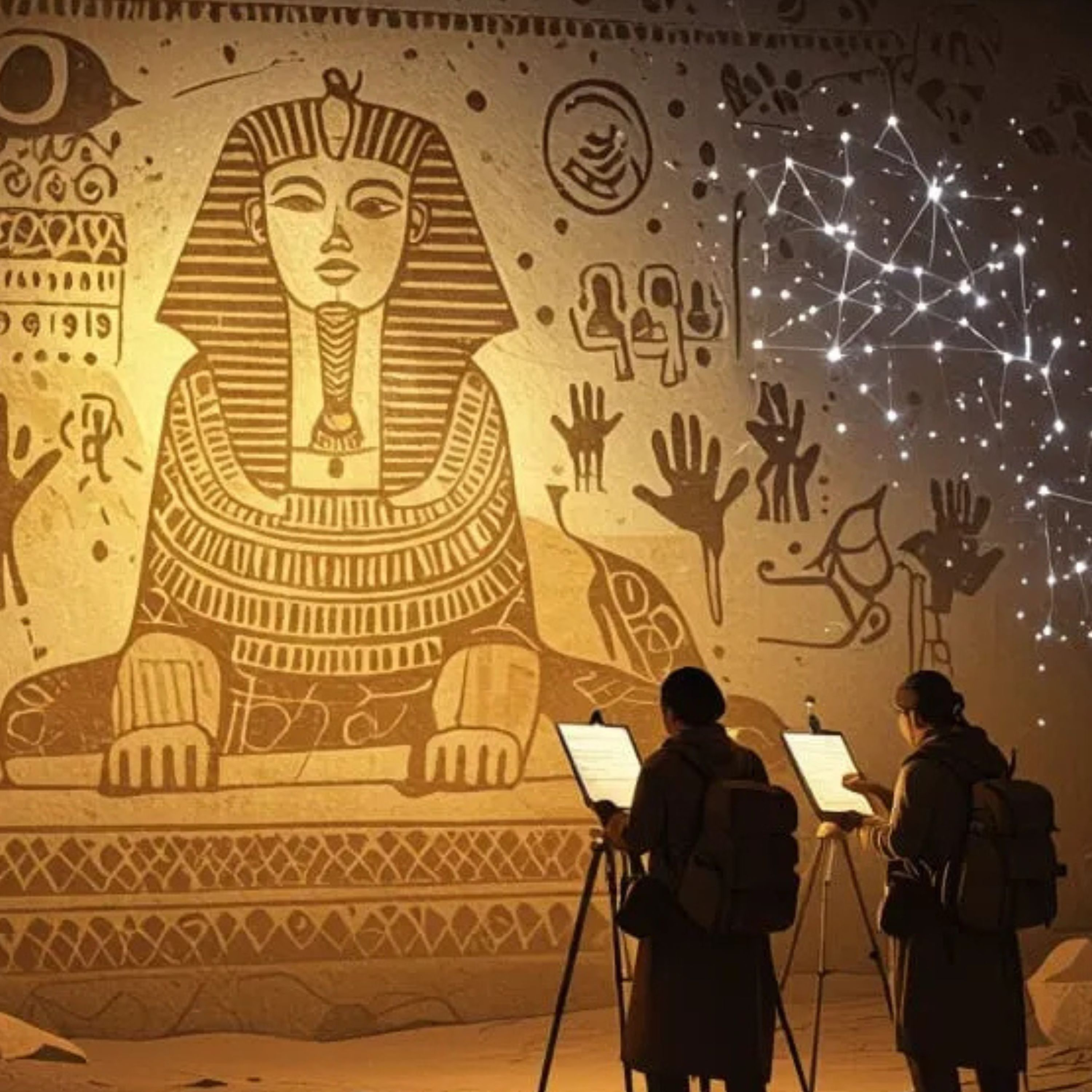Secret Cave Paintings & The Sphinx: Bernie Taylor’s Deep Past Mysteries
