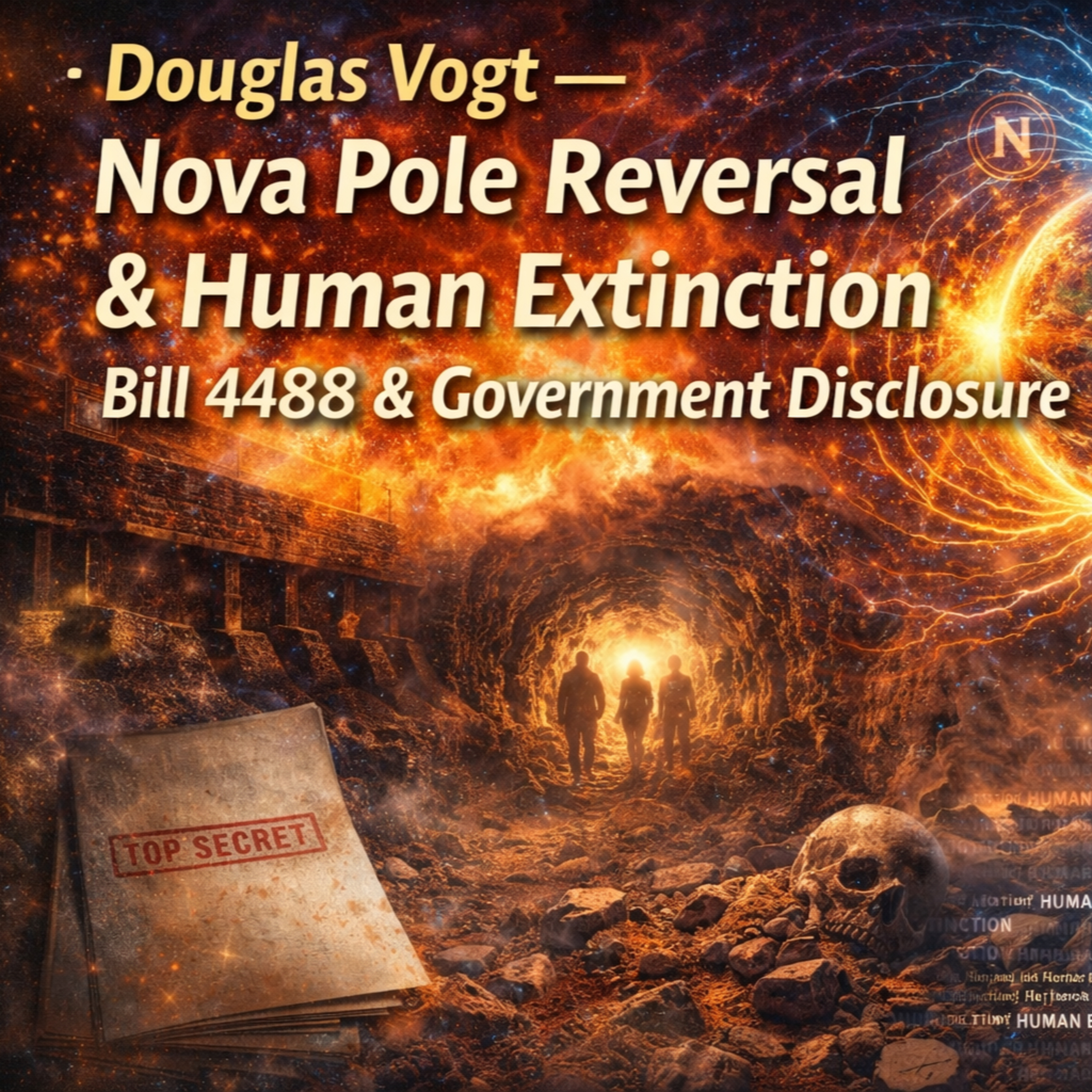 Douglas Vogt — Nova Pole Reversal & Human Extinction