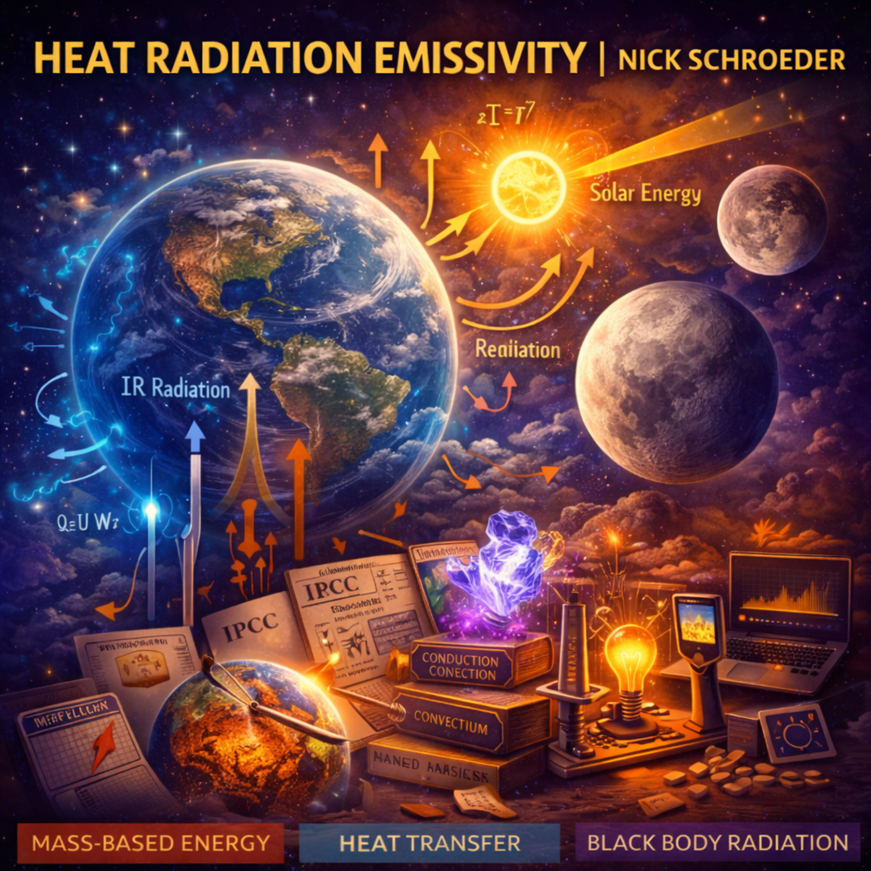 How the Earth Actually Heats and Cools | Nick Schroeder