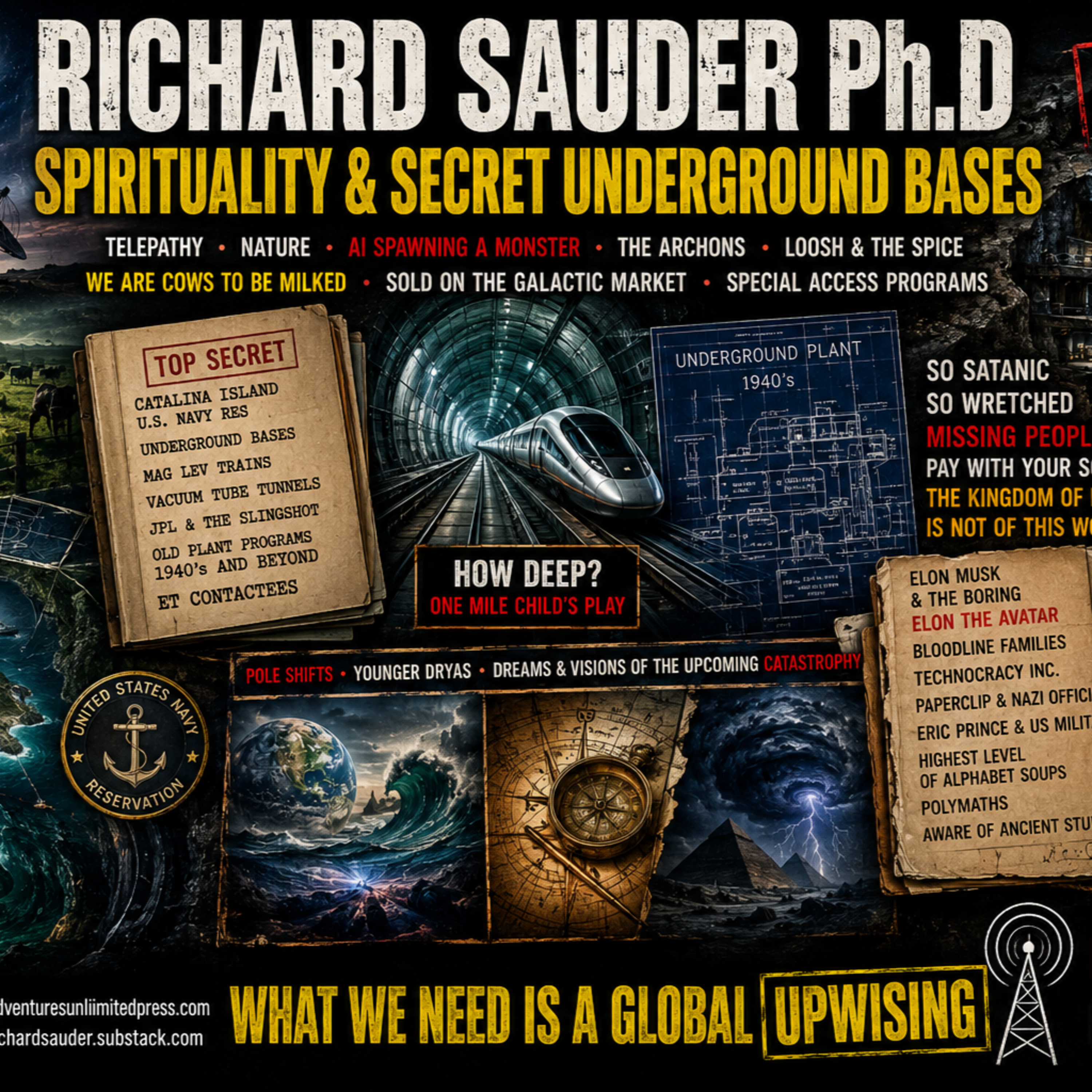 Underwater and Underground Bases | Richard Sauder