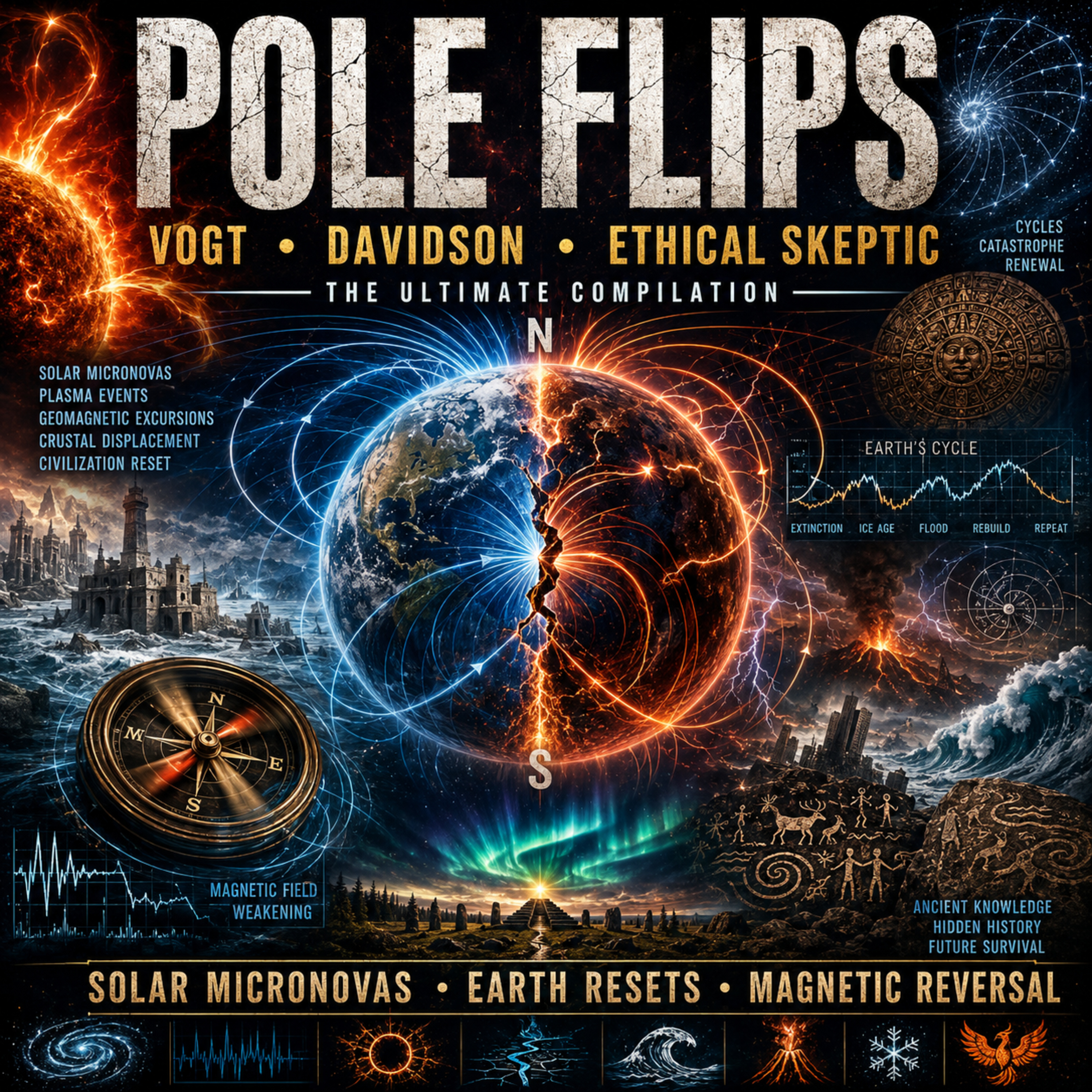 Pole Shift Prophecies: Douglas Vogt, Ben Davidson & The Ethical Skeptic | Compilation Ep