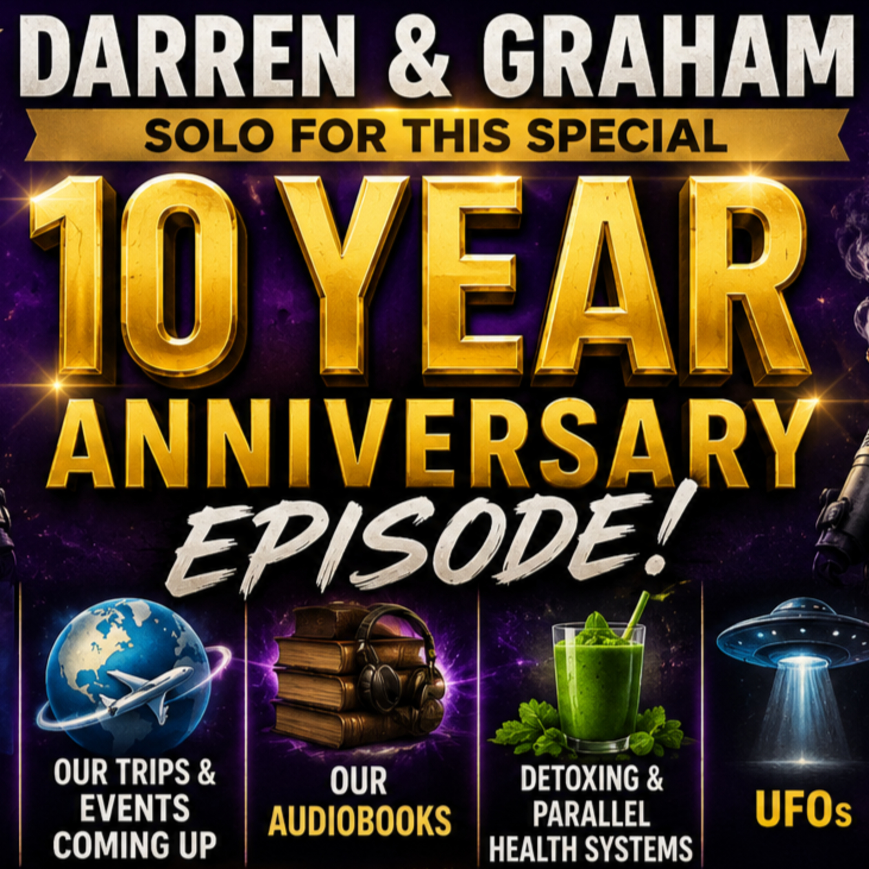 10 Year Anniversary Live Stream with Darren and Graham episode artwork