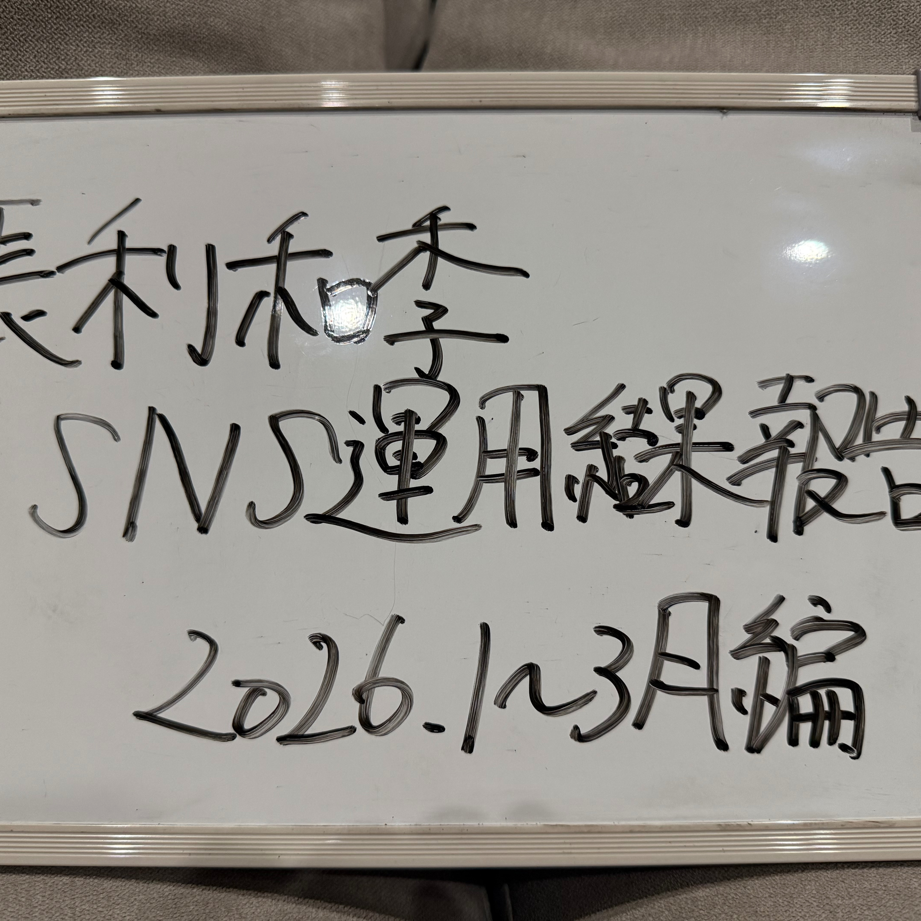 長利和季SNS運用結果報告会(1-3月編) episode artwork