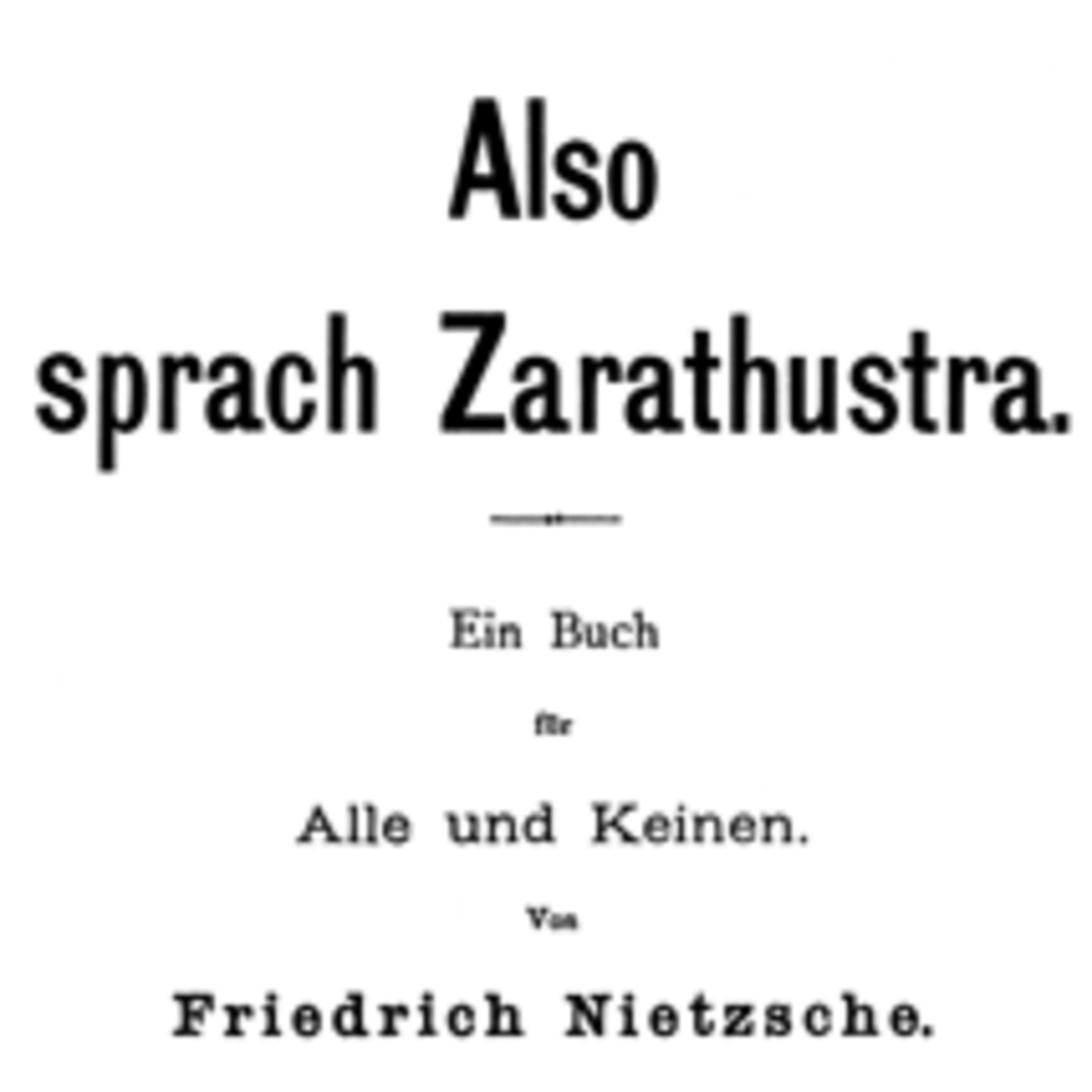 Friedrich Nietzsche Podcast in Deutsch
