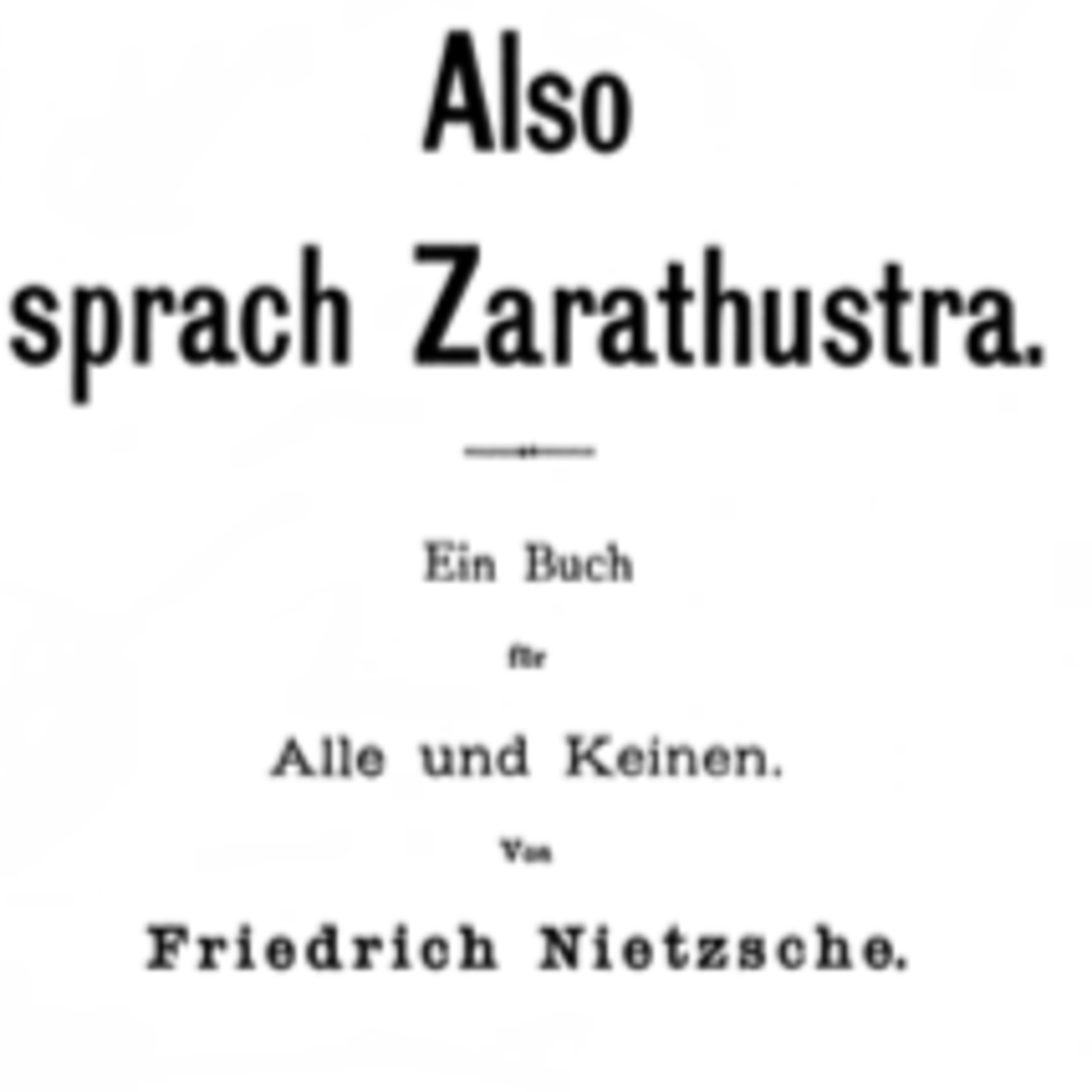 Also sprach Zarathustra - Teil 2 - Kapitel 45 - Die stillste Stunde episode artwork