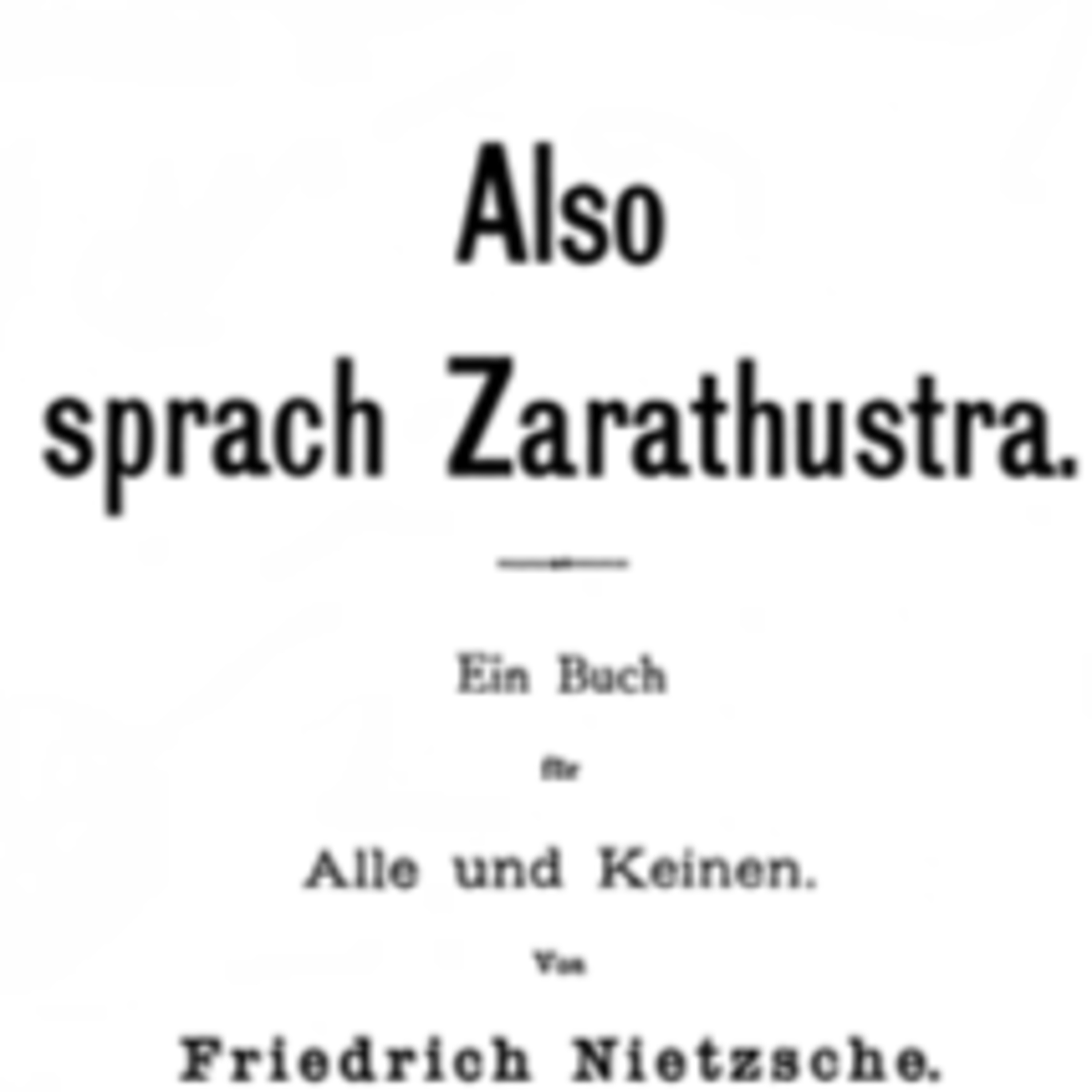 Friedrich Nietzsche Podcast in Deutsch