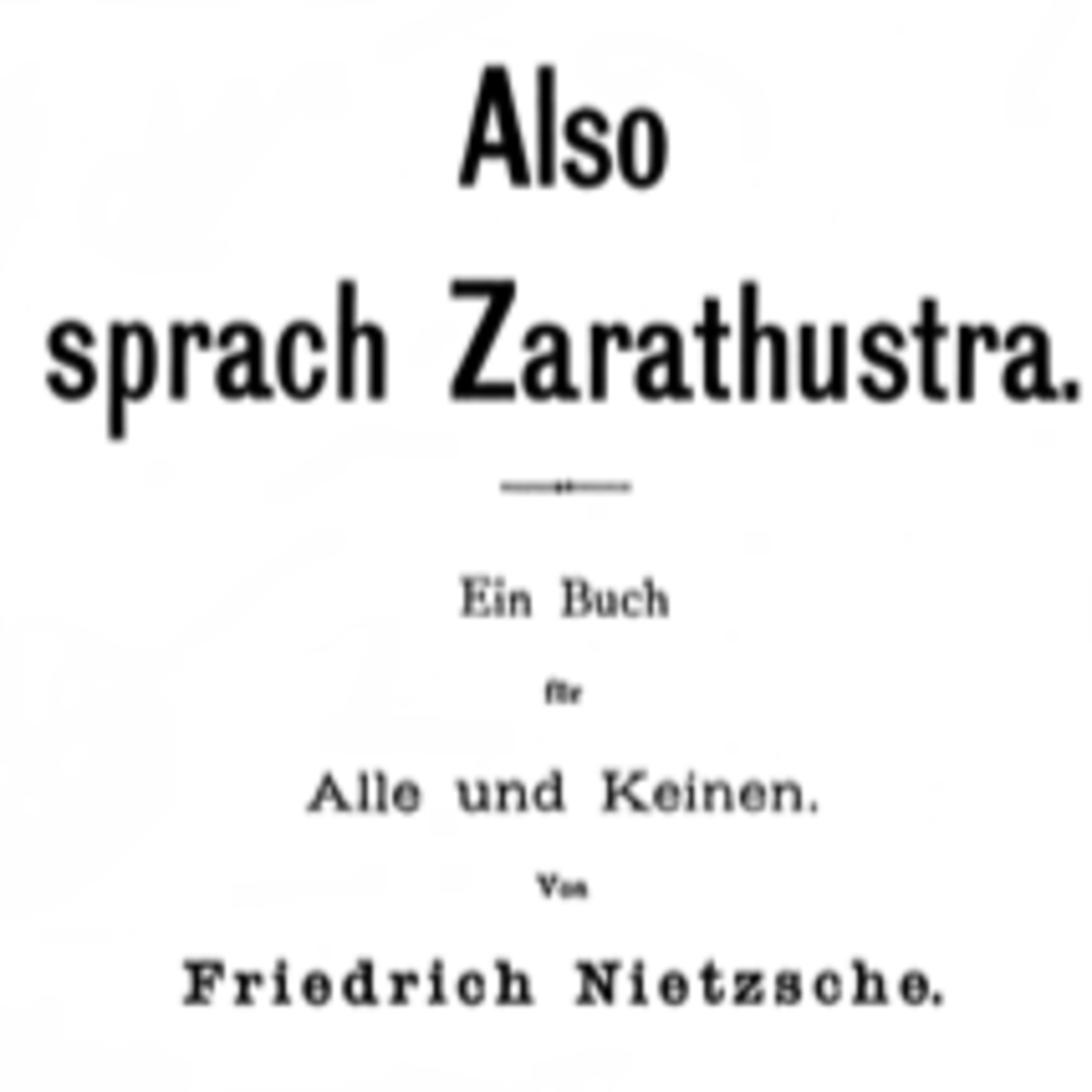 Friedrich Nietzsche Podcast in Deutsch