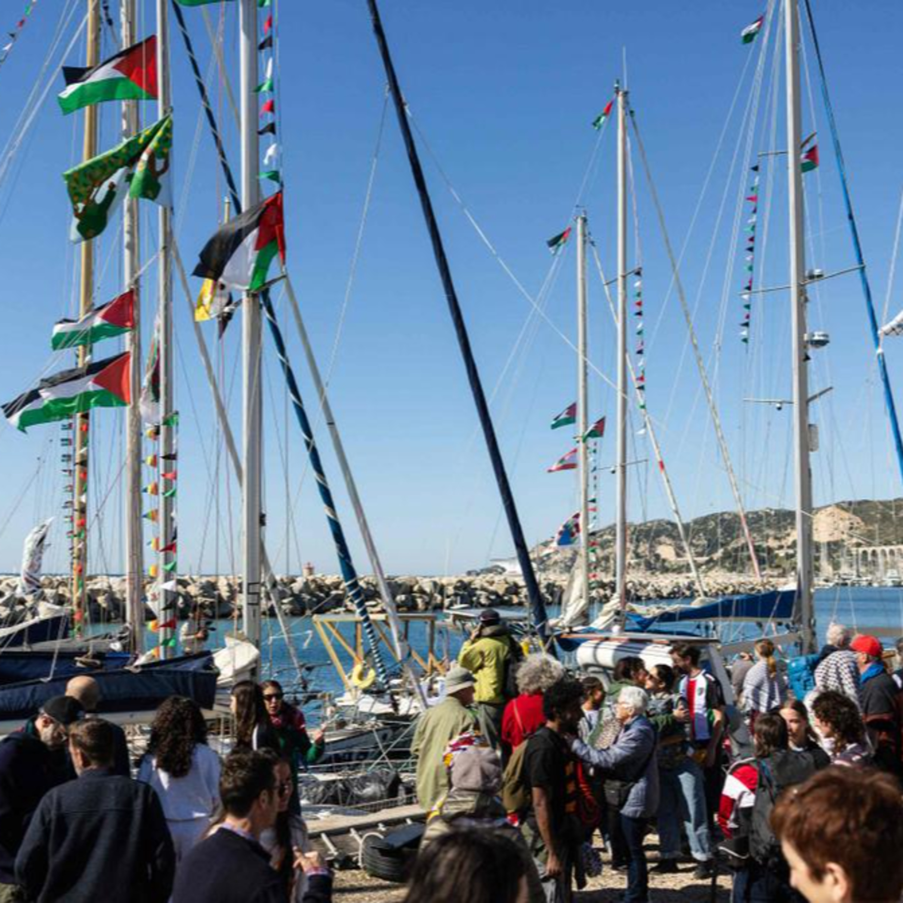 Flottille pour gaza : des bateaux à la grève générale ? episode artwork