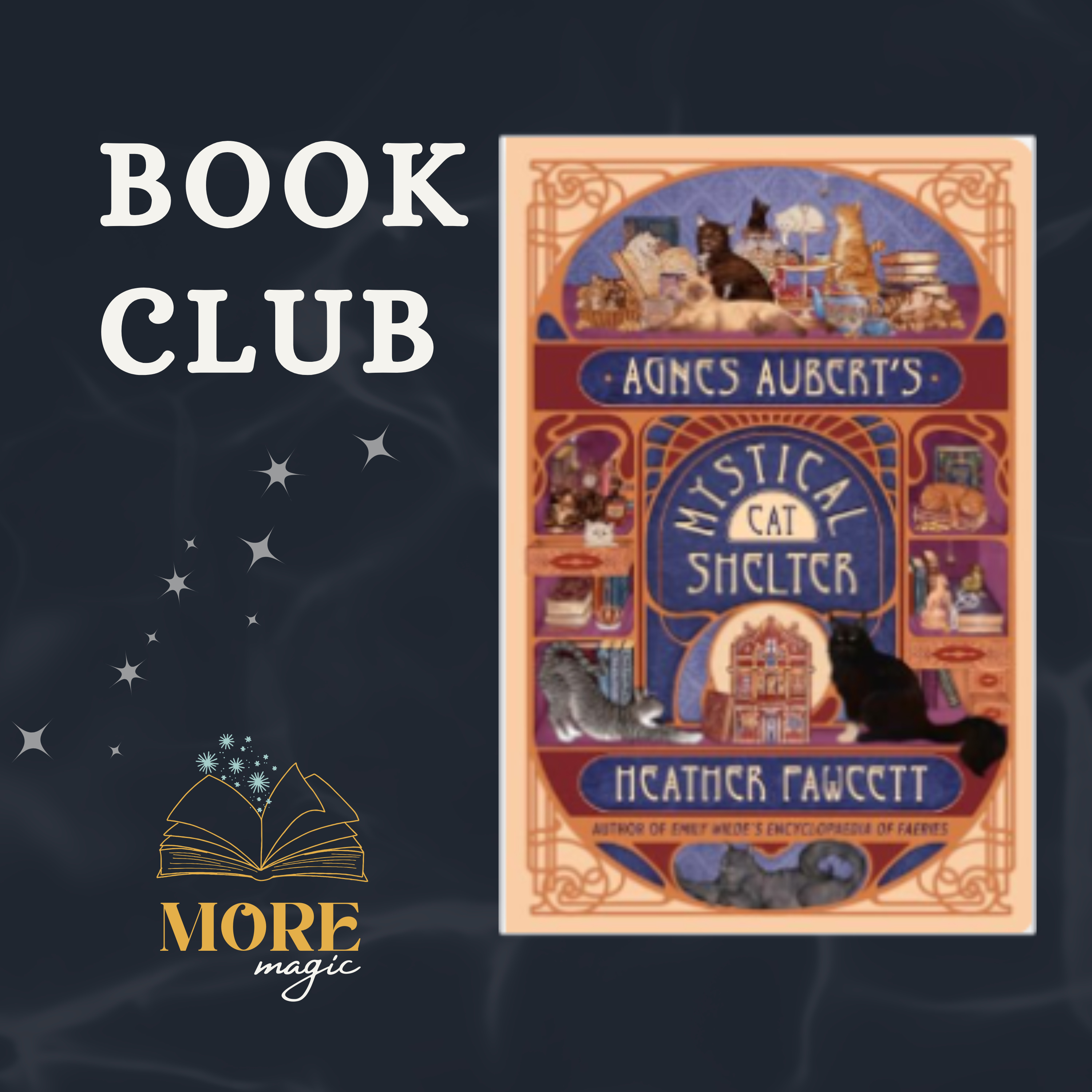 Book Club: Agnes Aubert's Mystical Cat Shelter by Heather Fawcett episode artwork