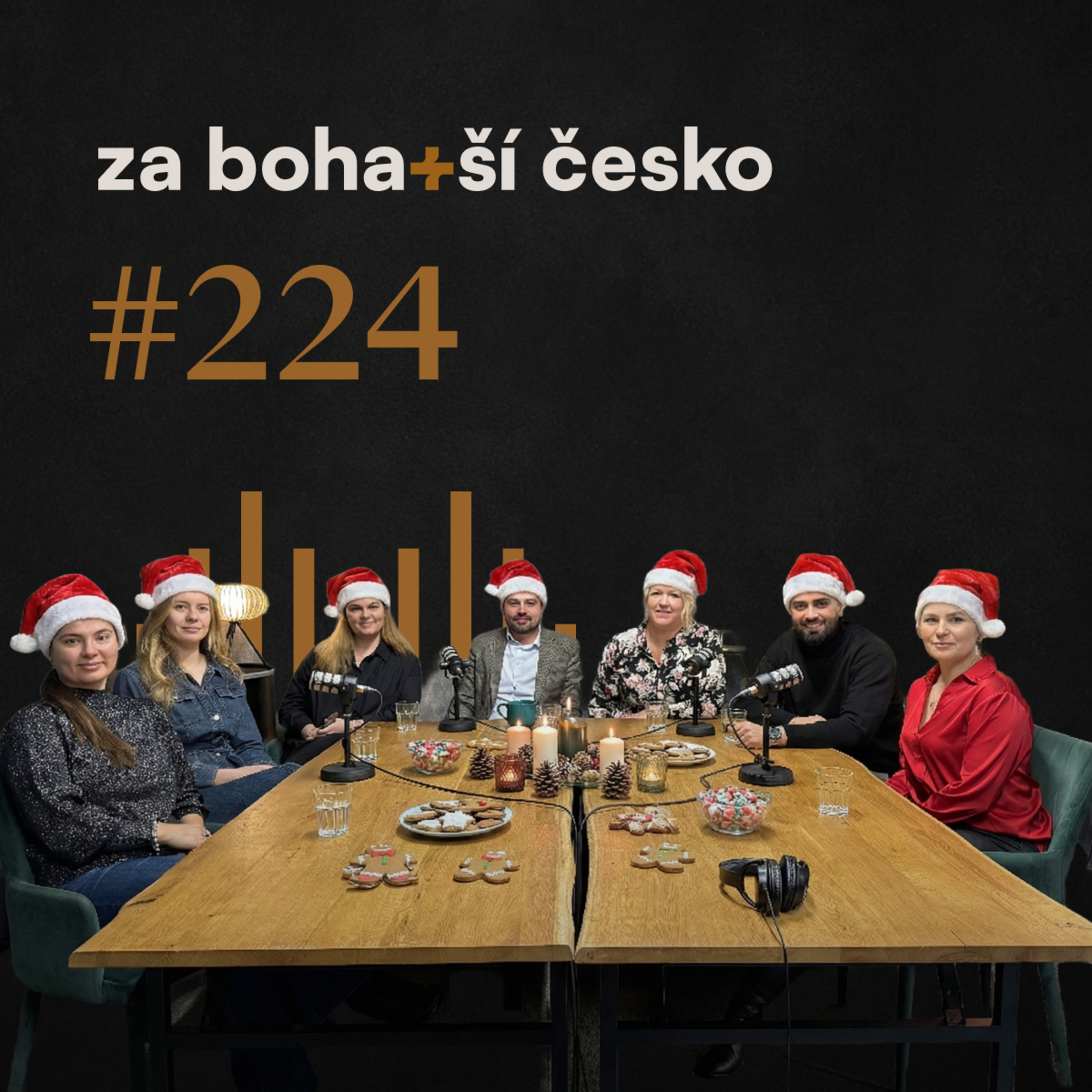 Grinch, hřbitovy a odtažené auto: Vánoční speciál s týmem Za bohatší Česko | #224 episode artwork