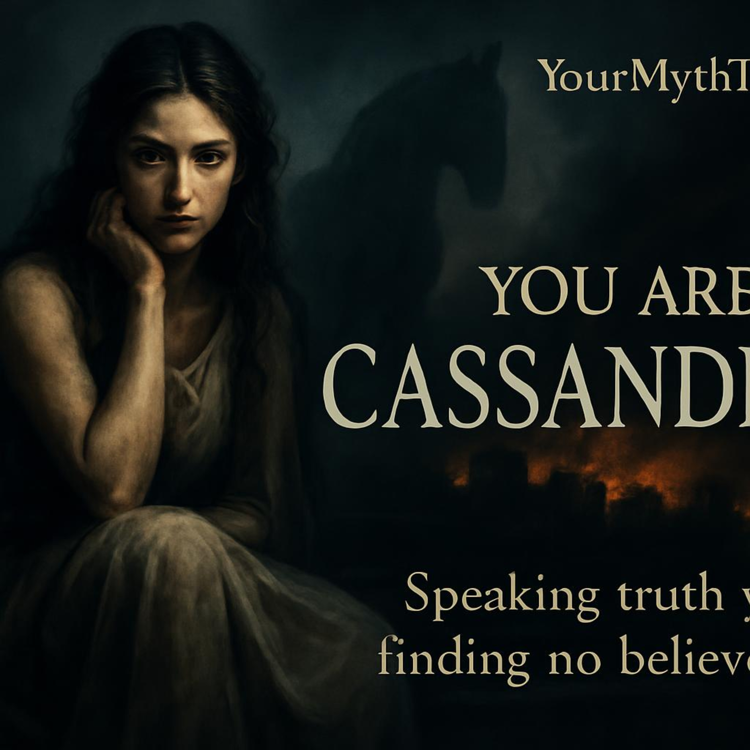 You Are Cassandra - Sleep Story ASMR | Truth & Solitude | 60min Bedtime Mythology for Deep Sleep & Relaxation episode artwork