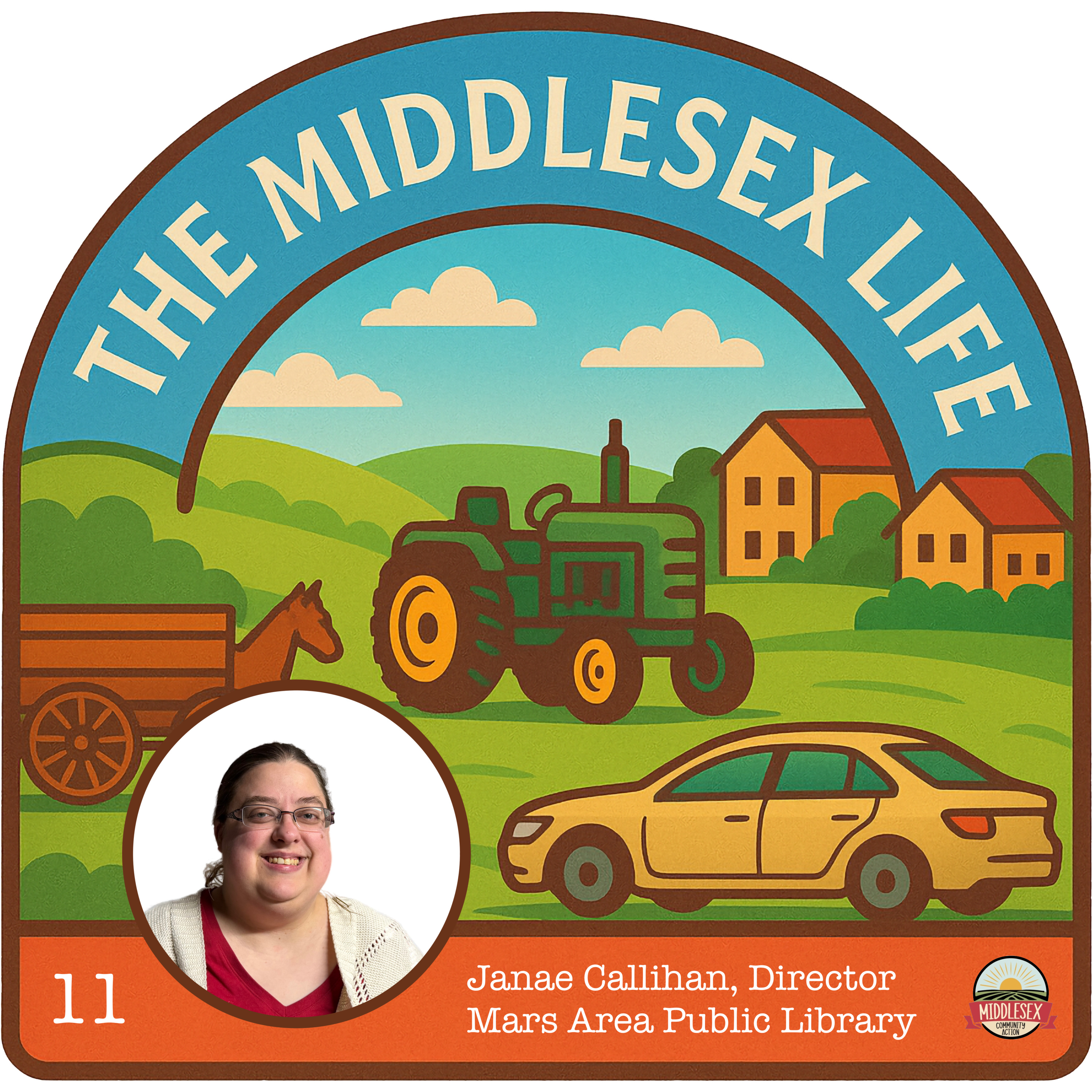 011 Janae Callihan | Director, Mars Area Public Library episode artwork