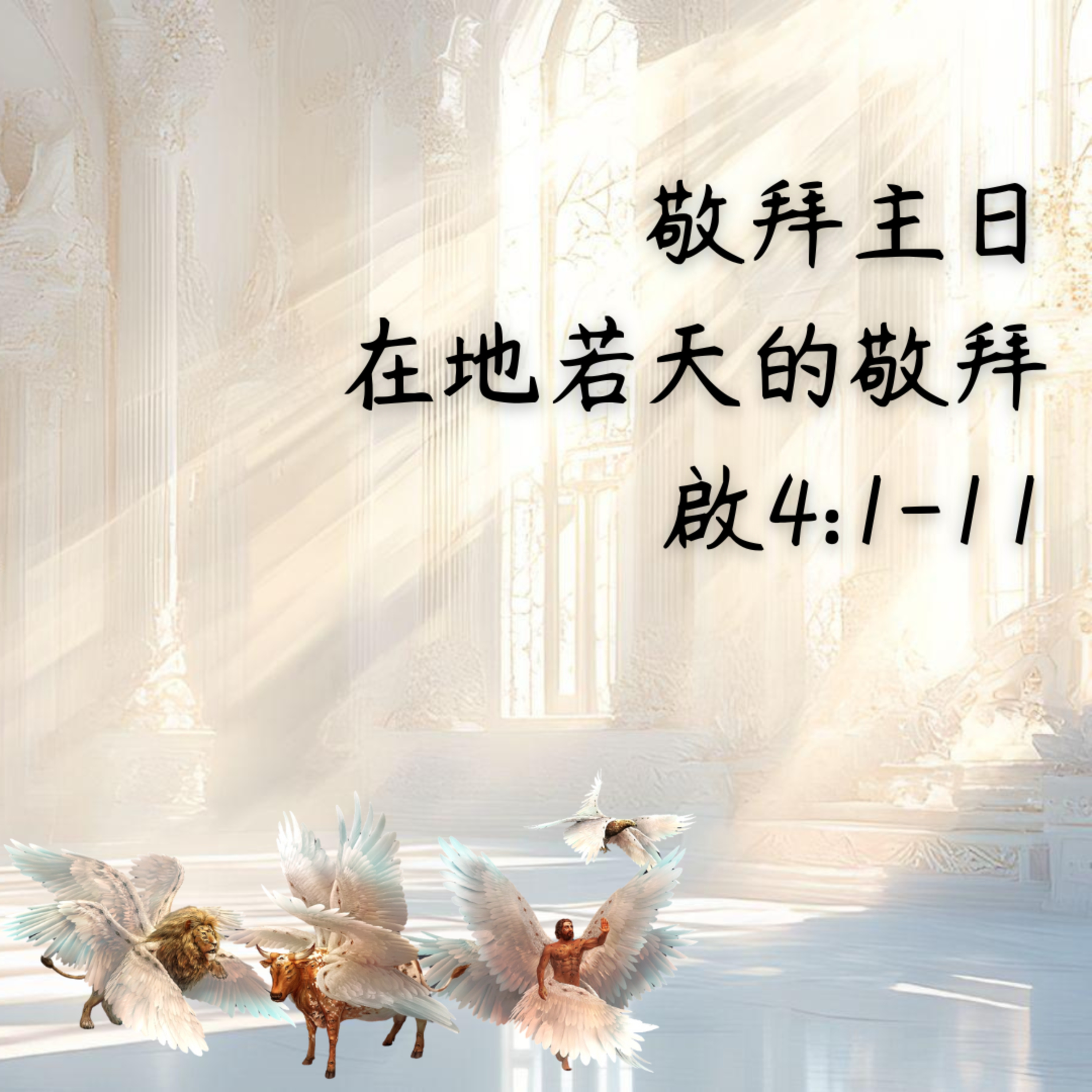 20250810 敬拜主日 - 在地若天的敬拜（啟4:1-11） episode artwork