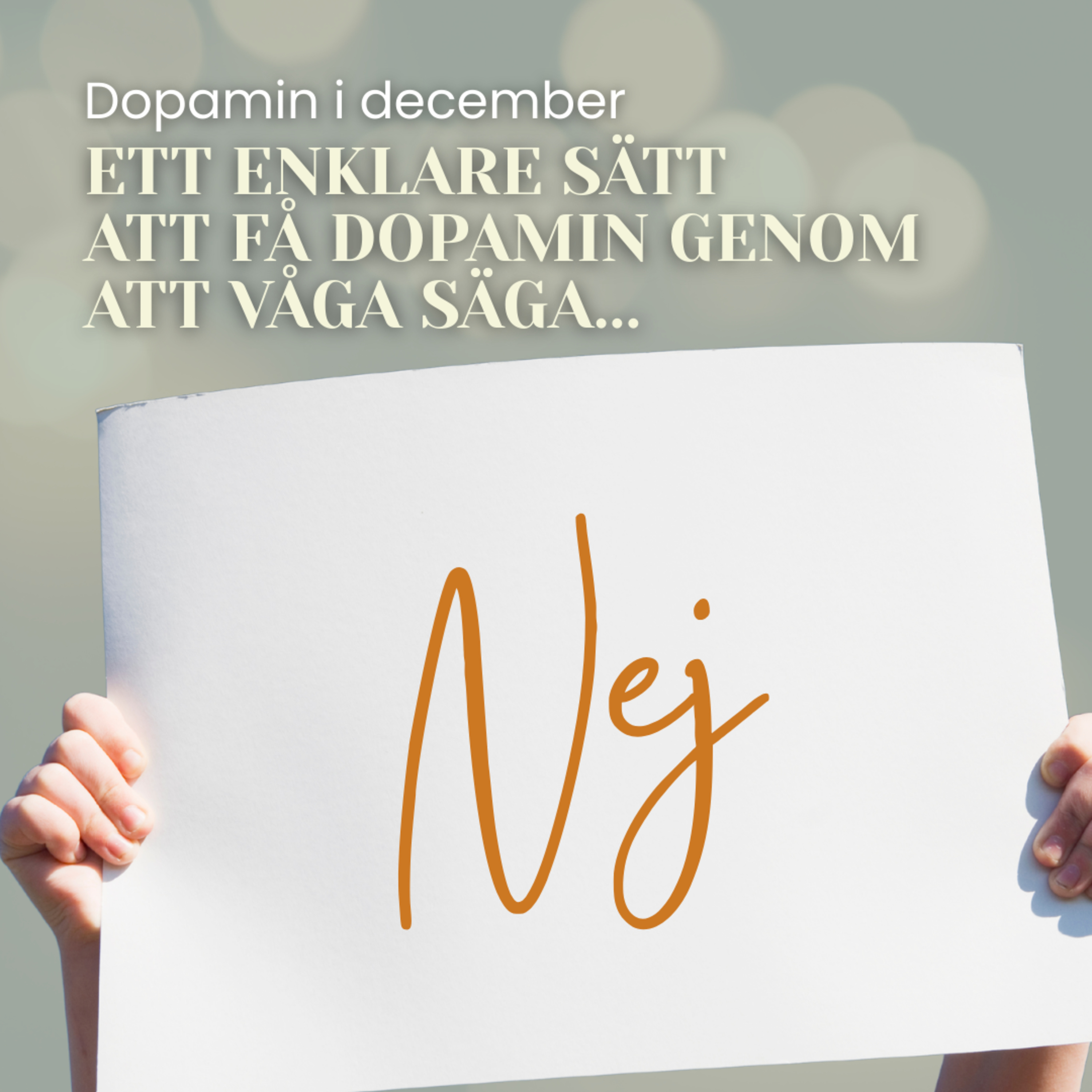 Dopamin när du lär dig säga nej! episode artwork