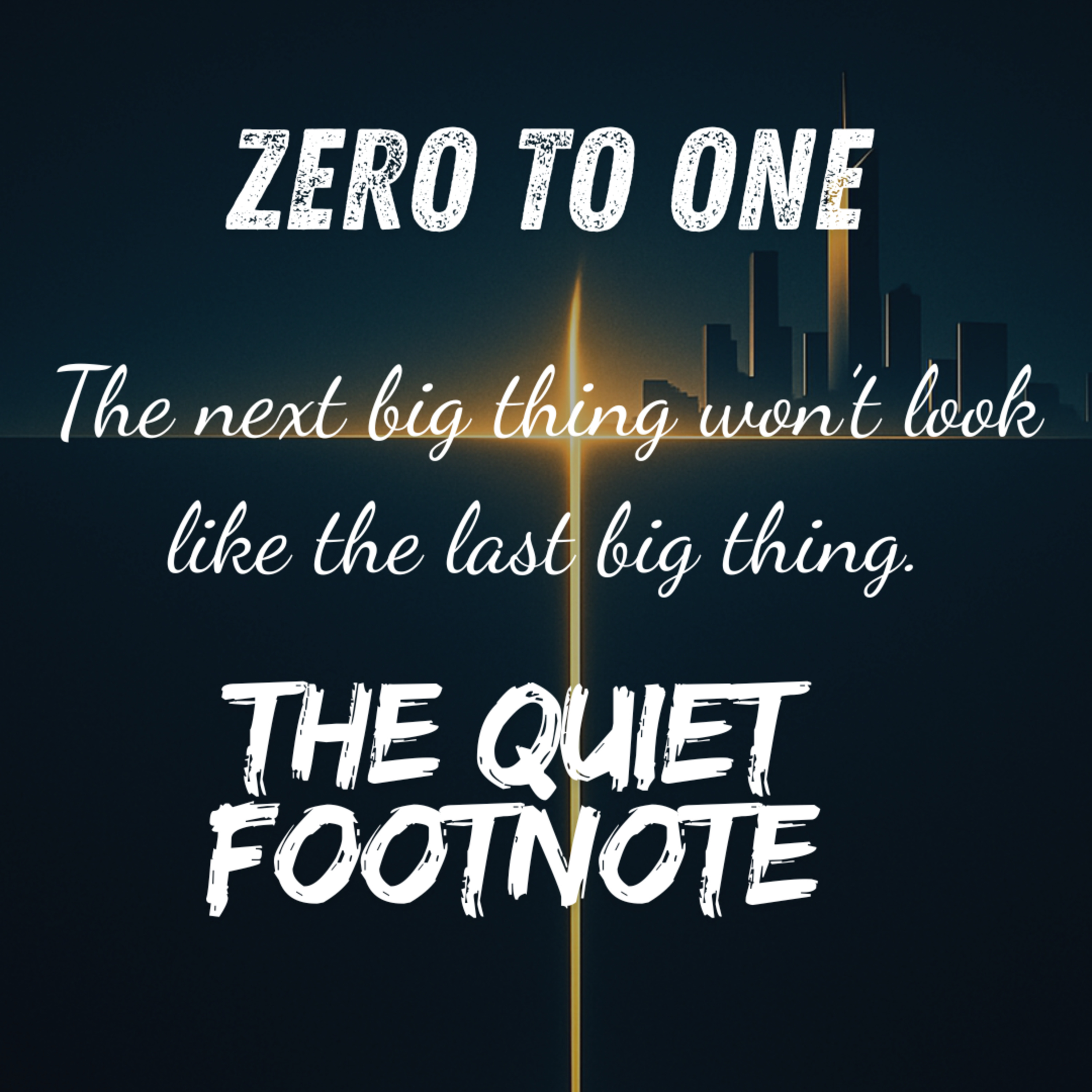 Zero to One by Peter Thiel | Lessons in Bold Entrepreneurship episode artwork