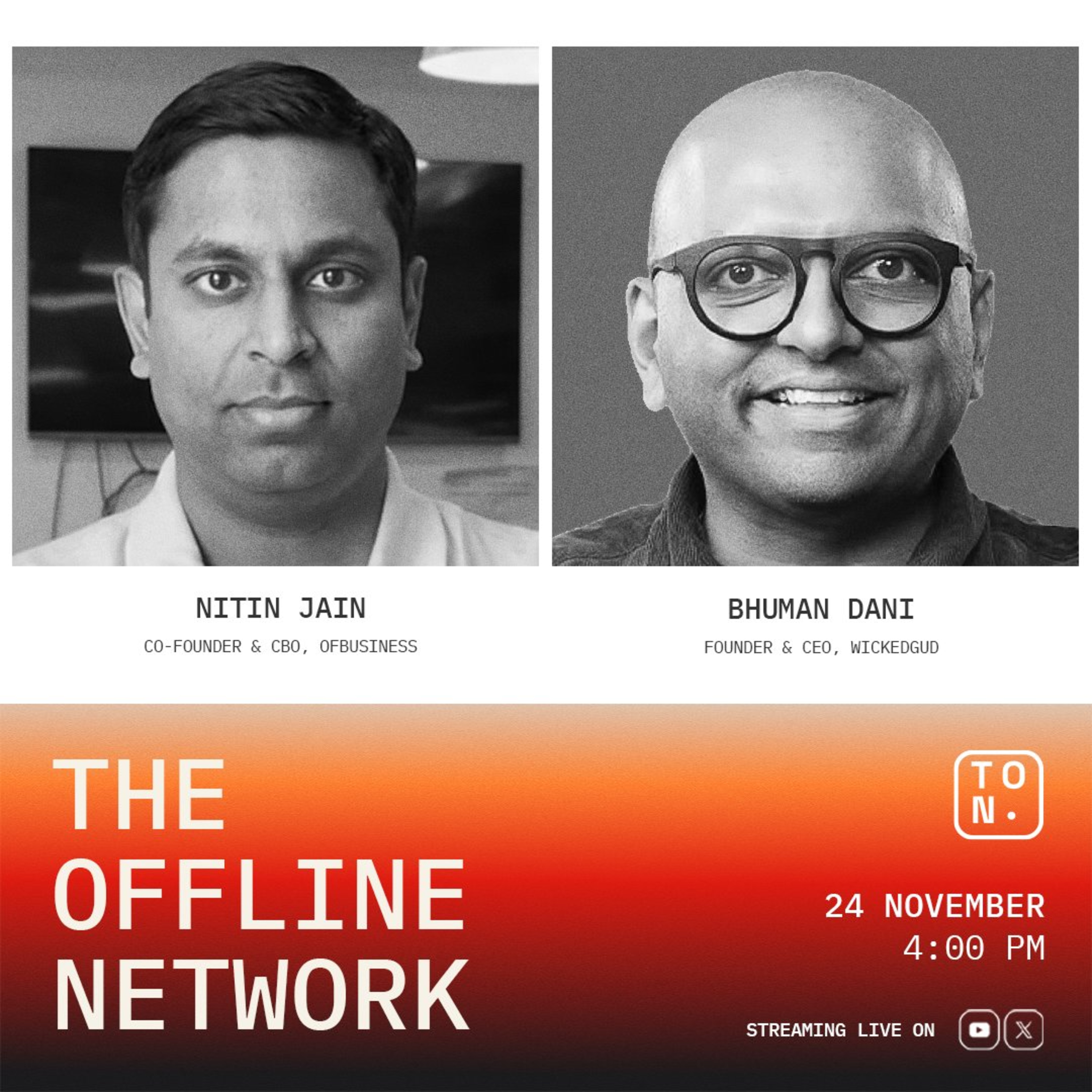  SME Commerce & Instant Noodles | Nitin Jain (OfBusiness) | Bhuman Dani (WickedGud) | Episode 32 episode artwork