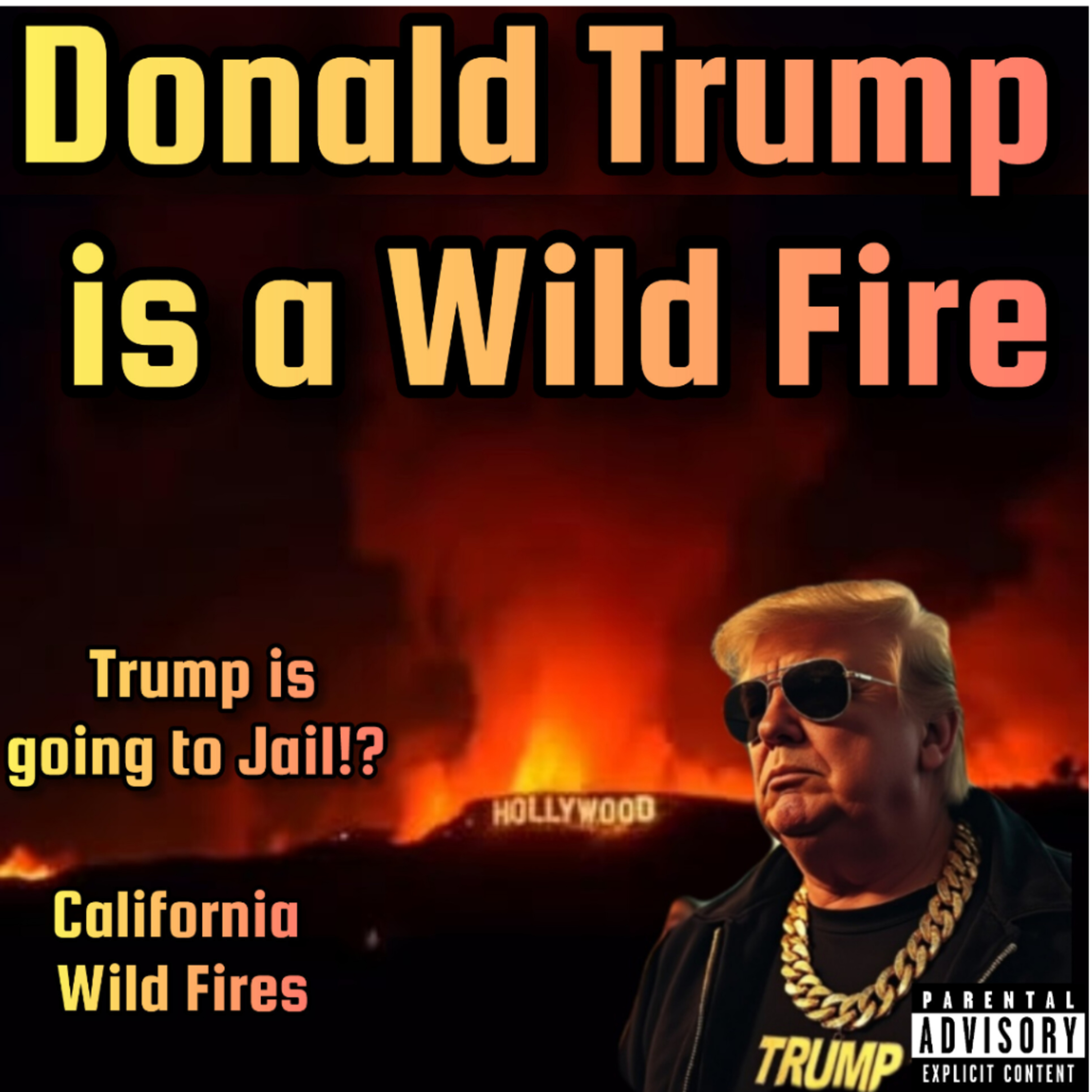 Donald Trump is a Wild Fire(California Wildfires,Donald Trump is going to Jail!?)Video episode artwork