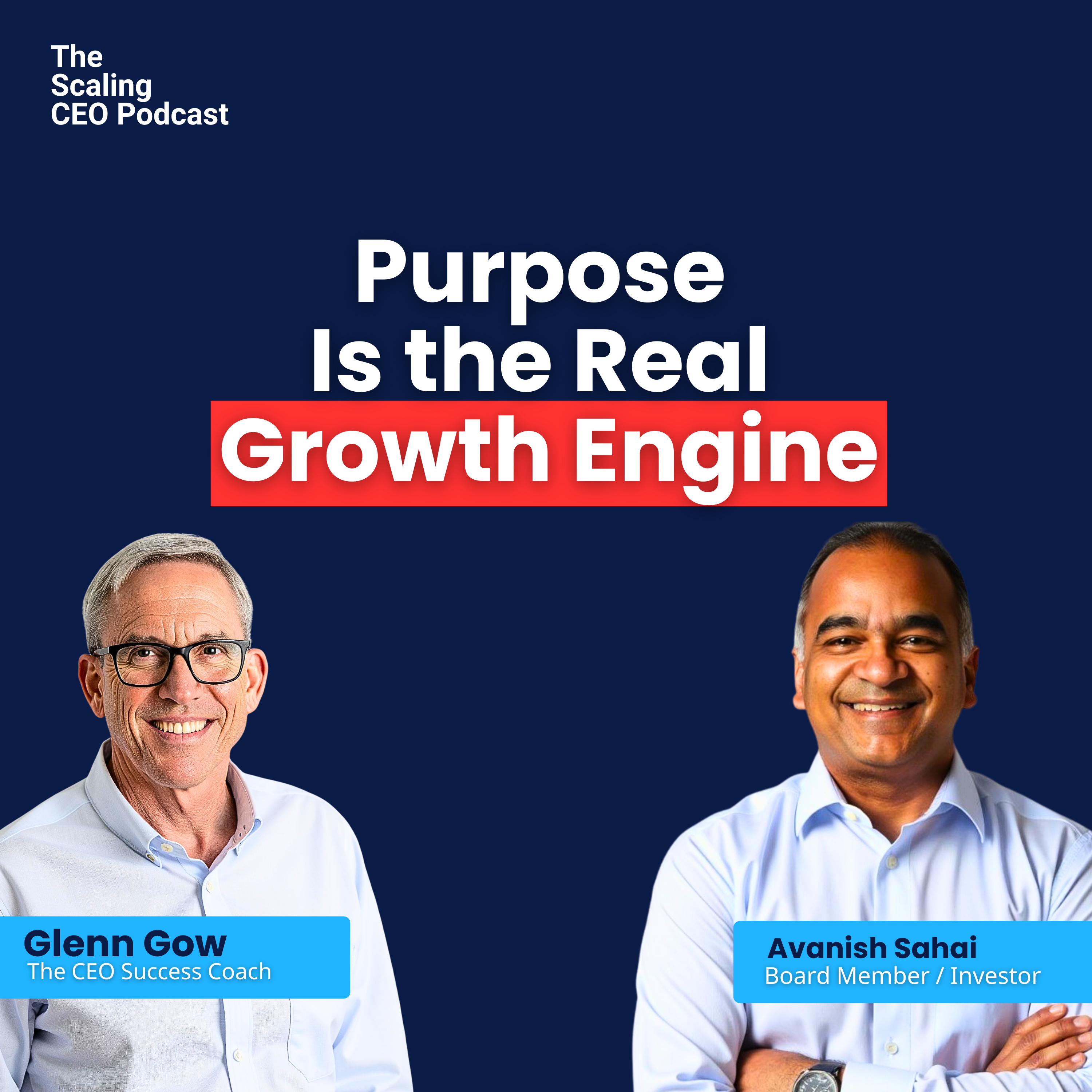 Purpose Is the Real Growth Engine | The Scaling CEO Podcast episode artwork
