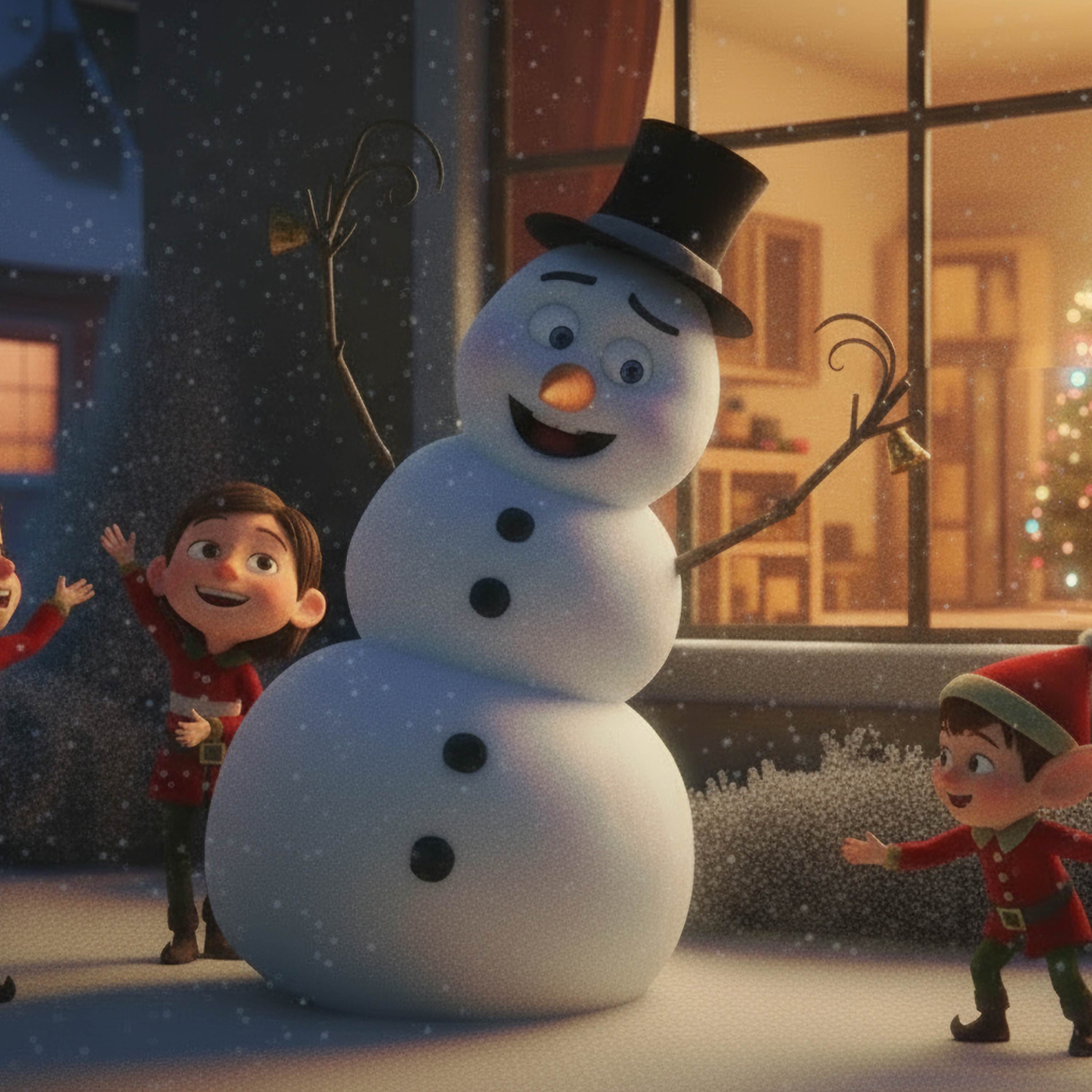 Snemanden der ville danse - julehistorie Snemanden der ville danse - julehistorie