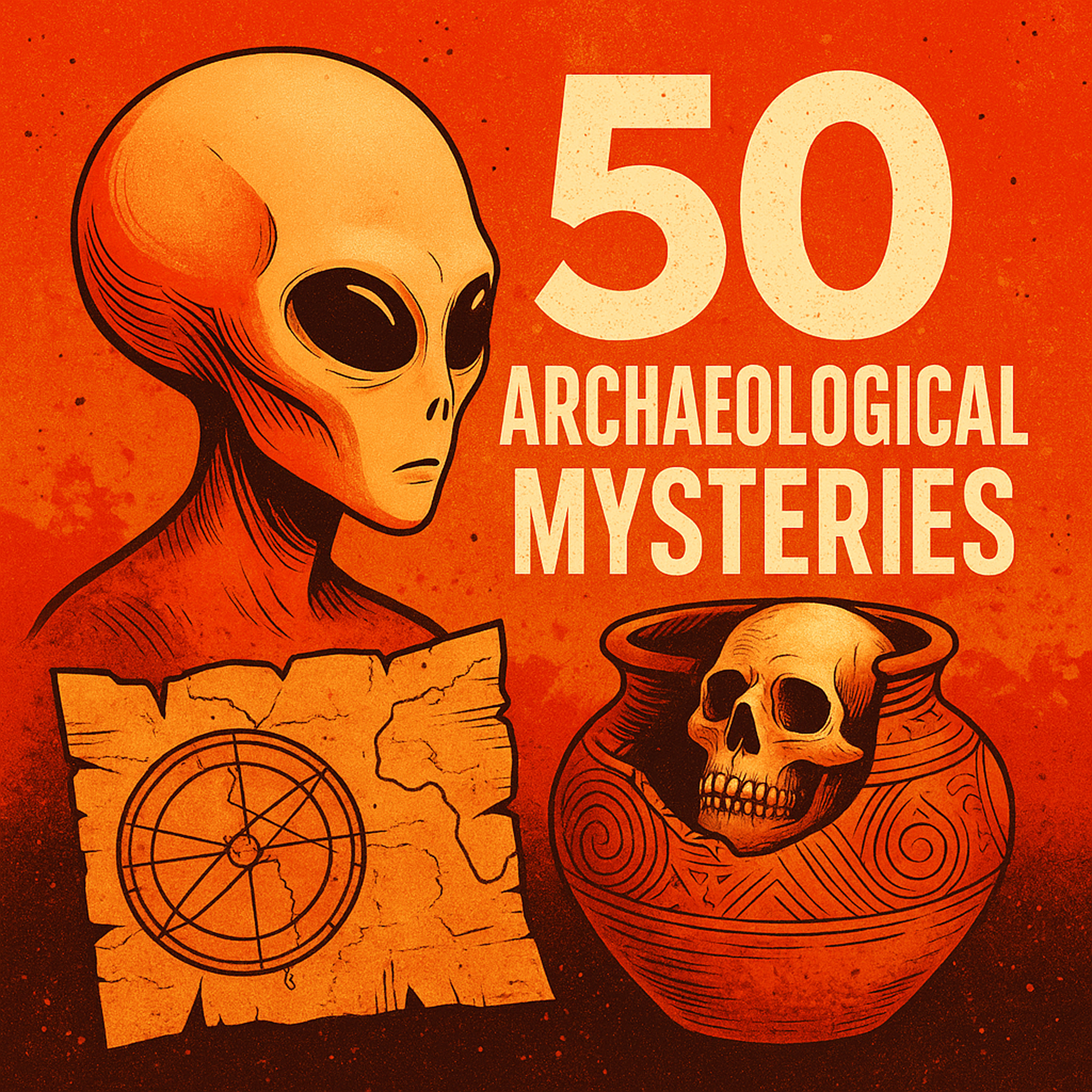 50 Archaeological Mysteries Science Can’t Explain episode artwork