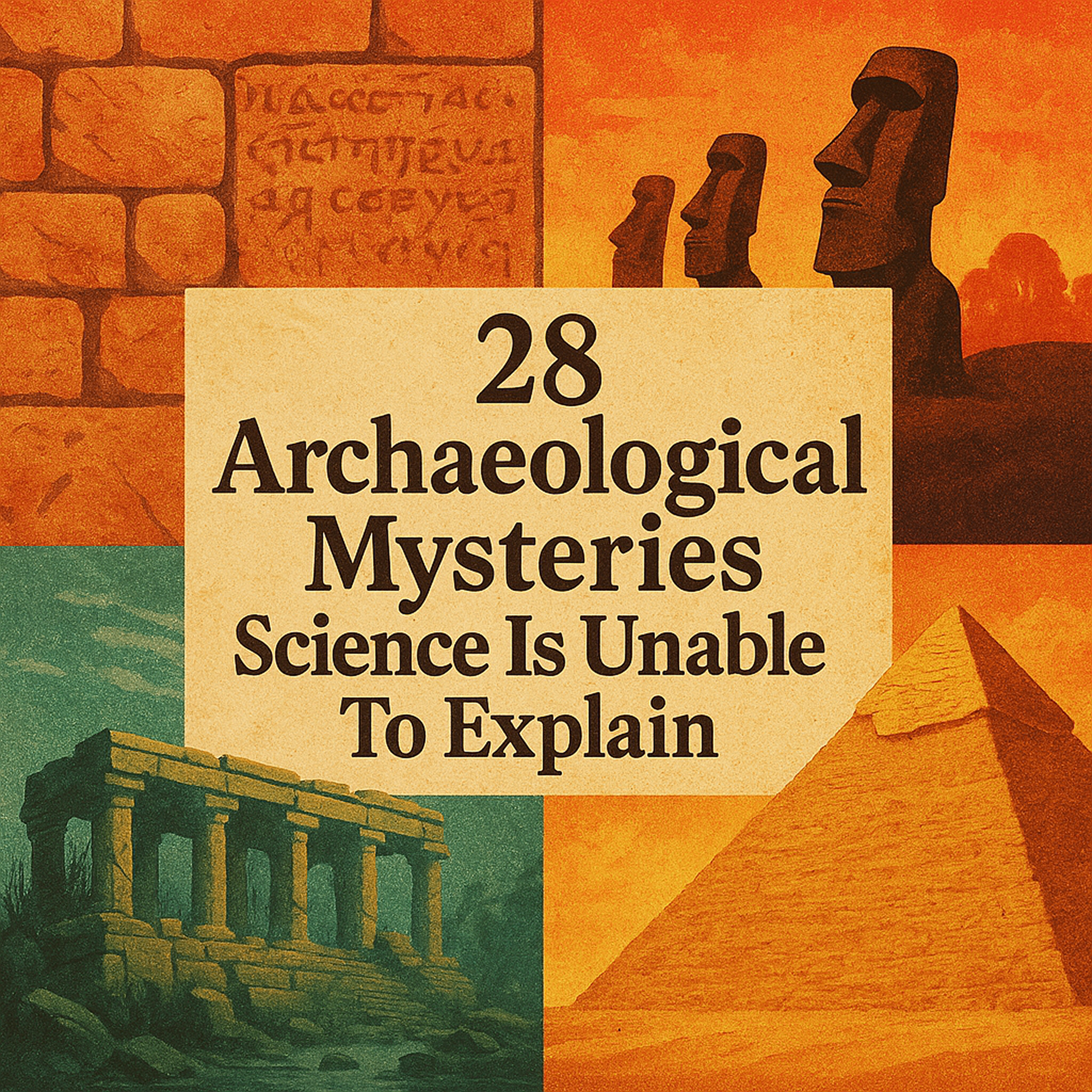 28 Archaeological Mysteries Science Is Still Unable To Explain episode artwork