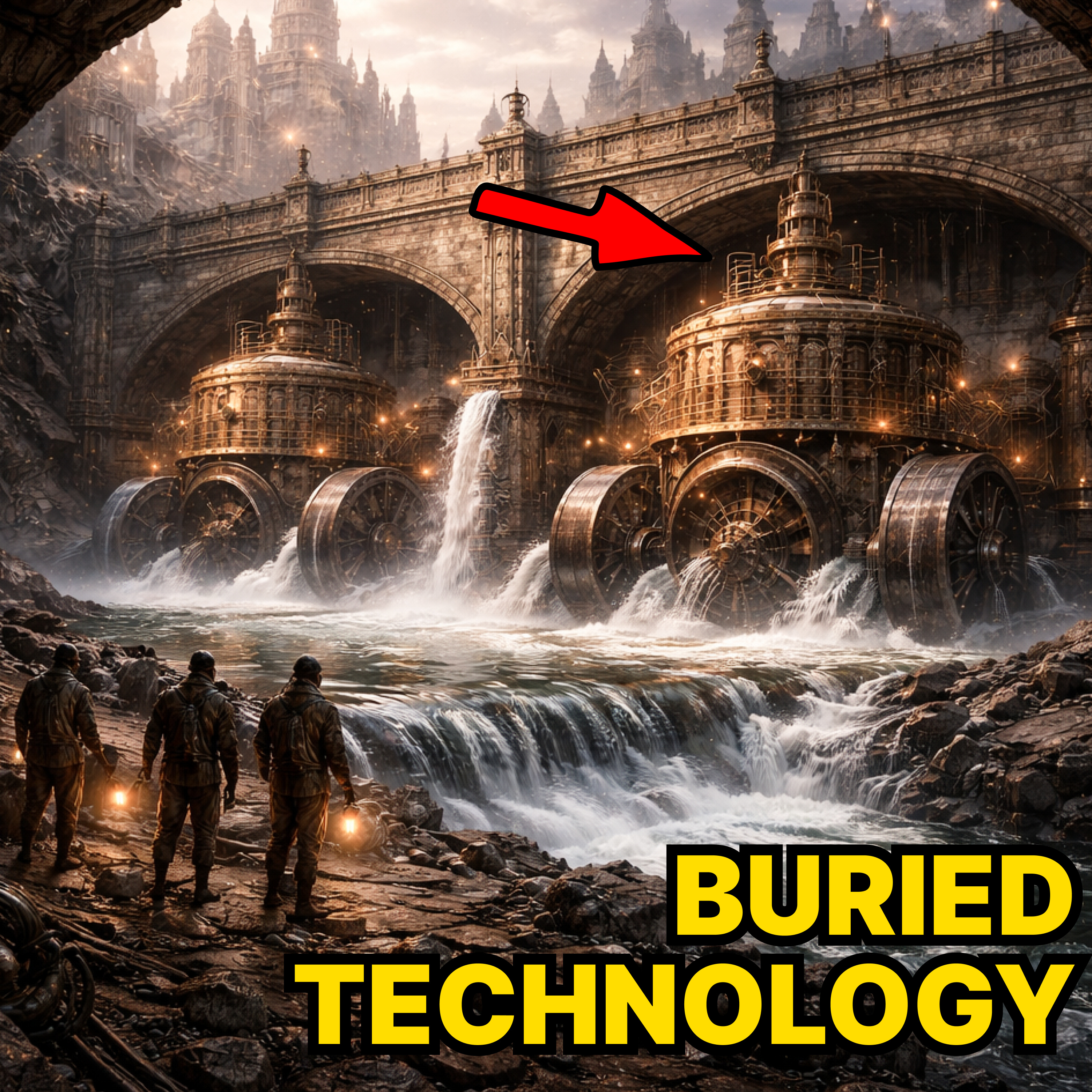 Tartaria's Water-Powered Generators Beneath Our Rivers — The Bridge Technology They Buried in Mud episode artwork