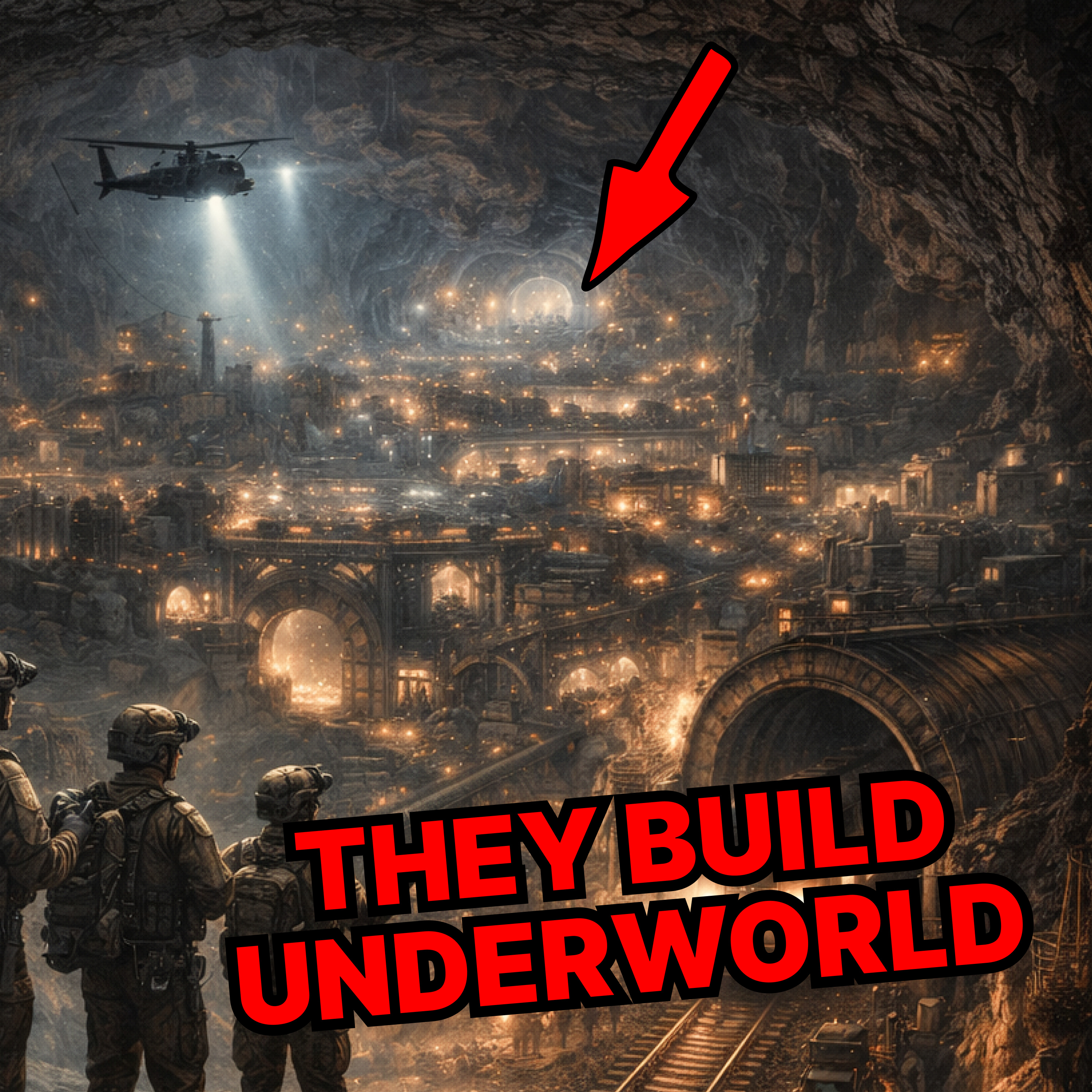TOP SECRET U.S. Government Tunnels — Cities of the Underworld episode artwork