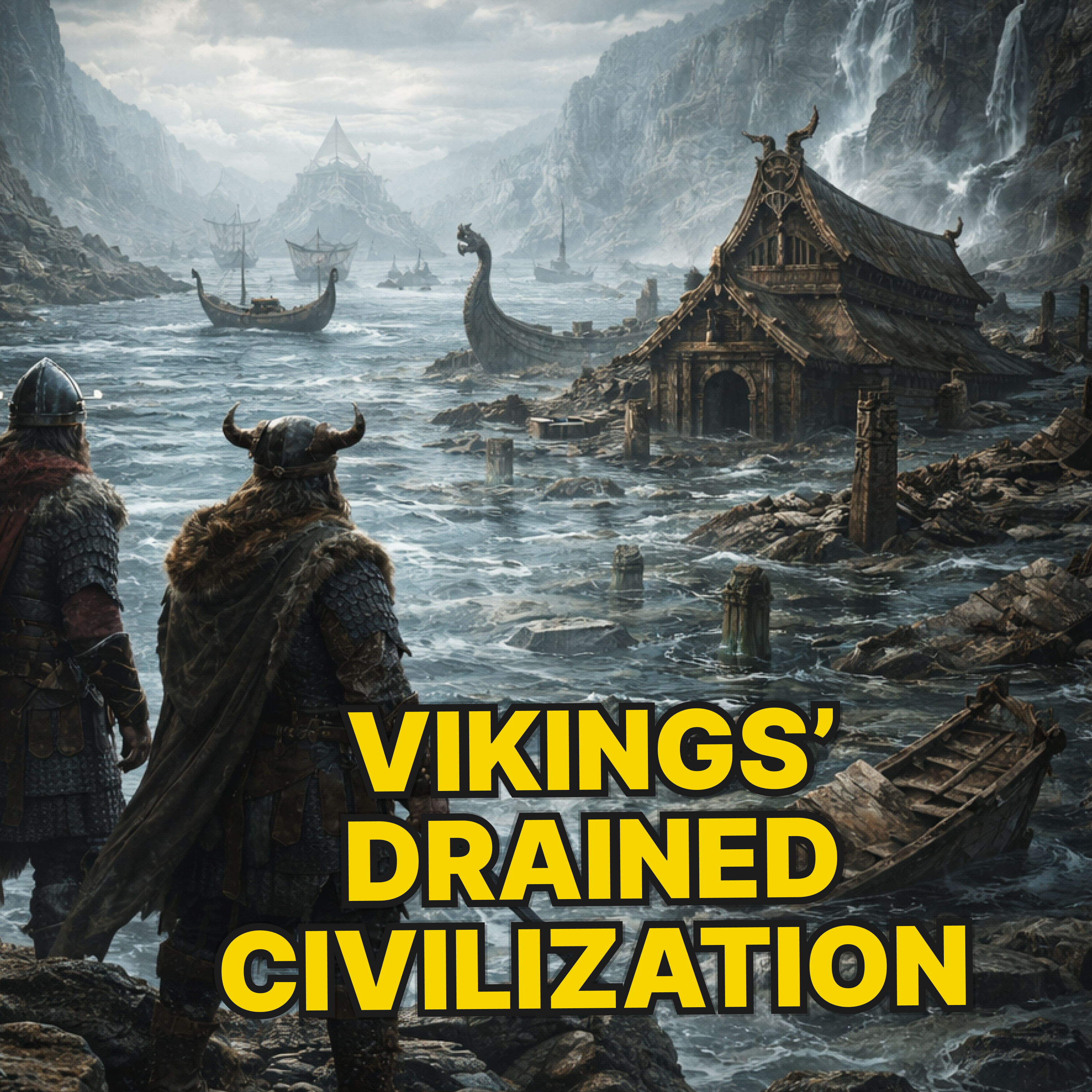 Ancient Civilizations of the World — Drain the Oceans (Vikings) episode artwork