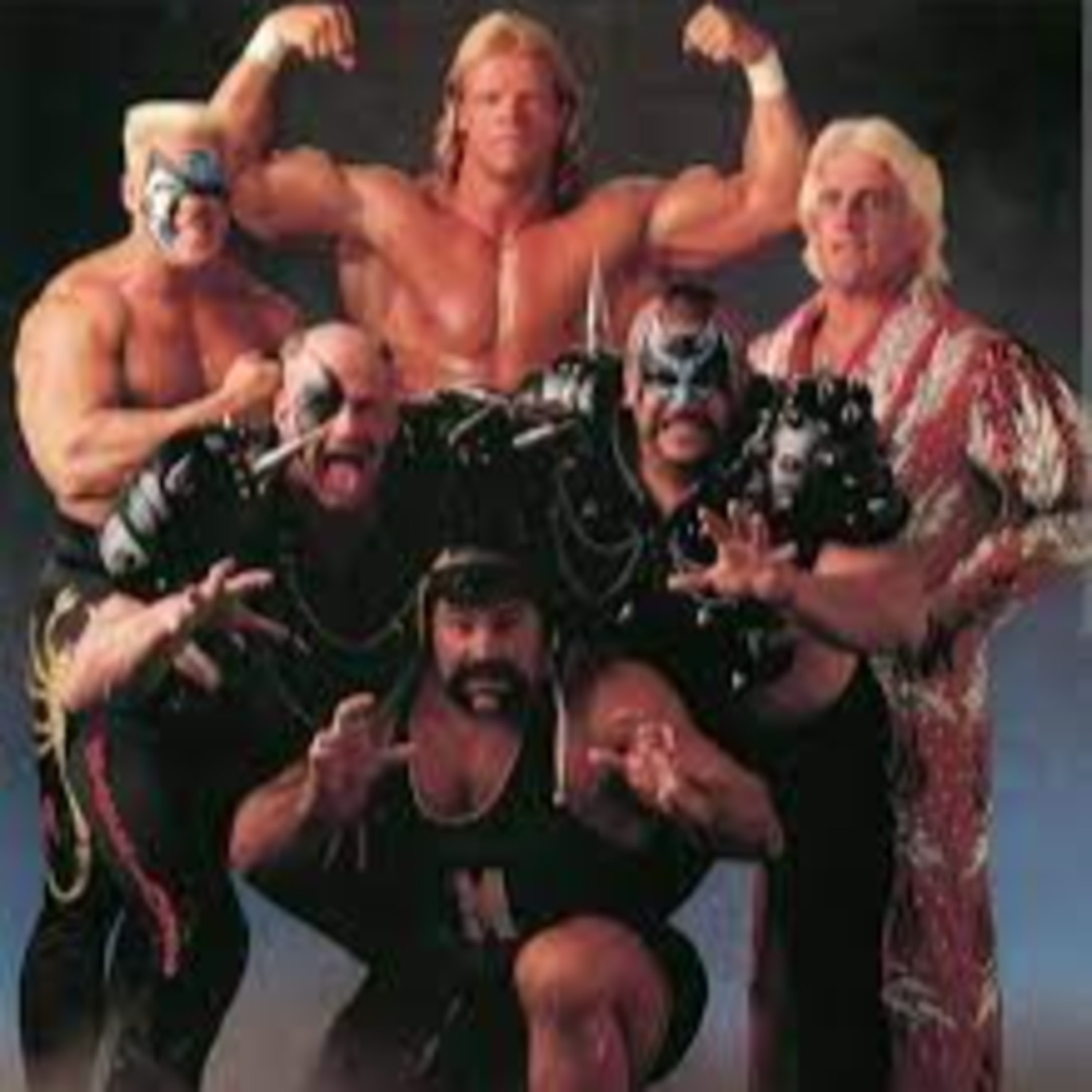 Building the ultimate 80s wrestling stable episode artwork