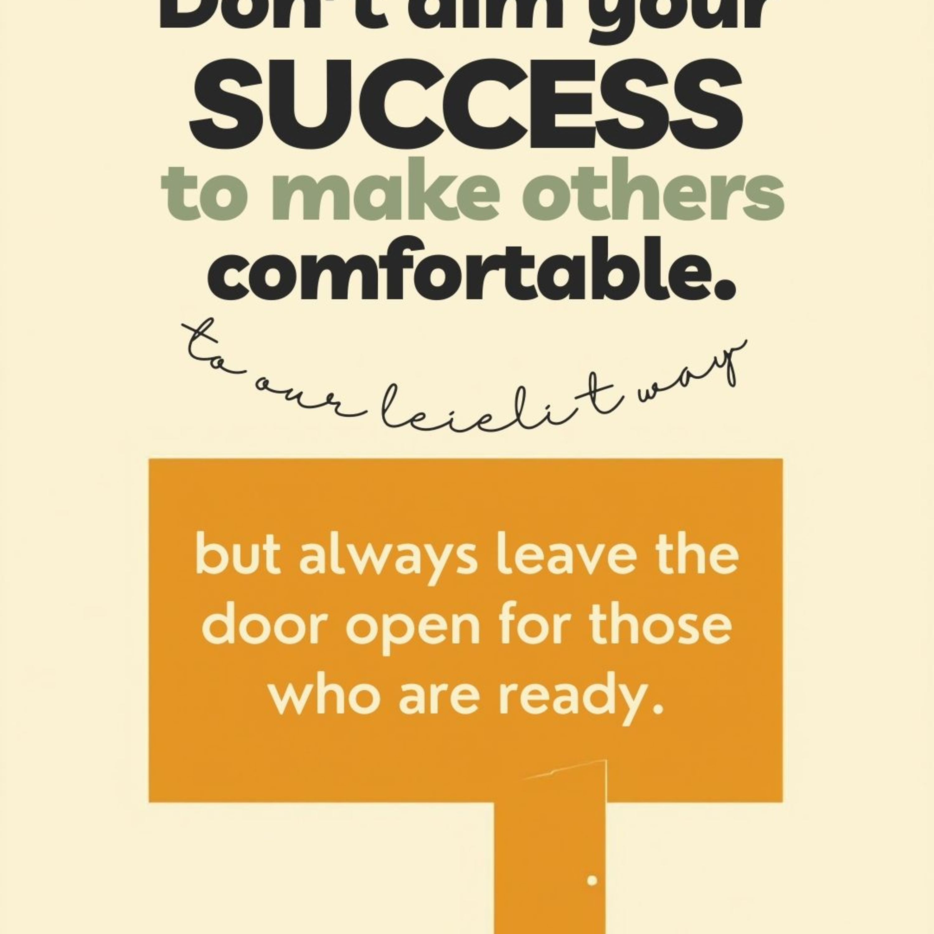 "Bring Others Along: Success Doesn't Mean Going Alone" episode artwork