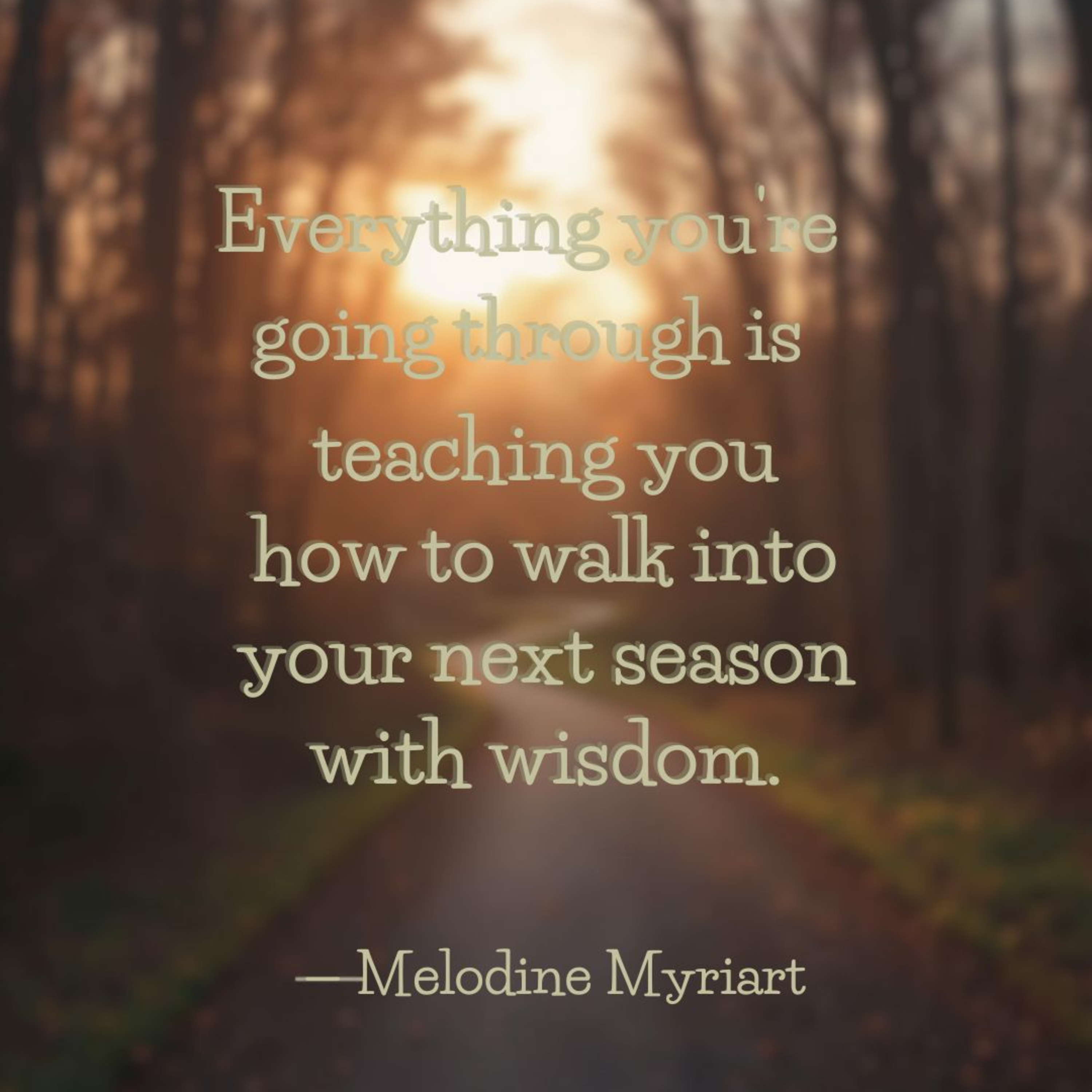 "Everything You're Going Through Is Teaching You" episode artwork