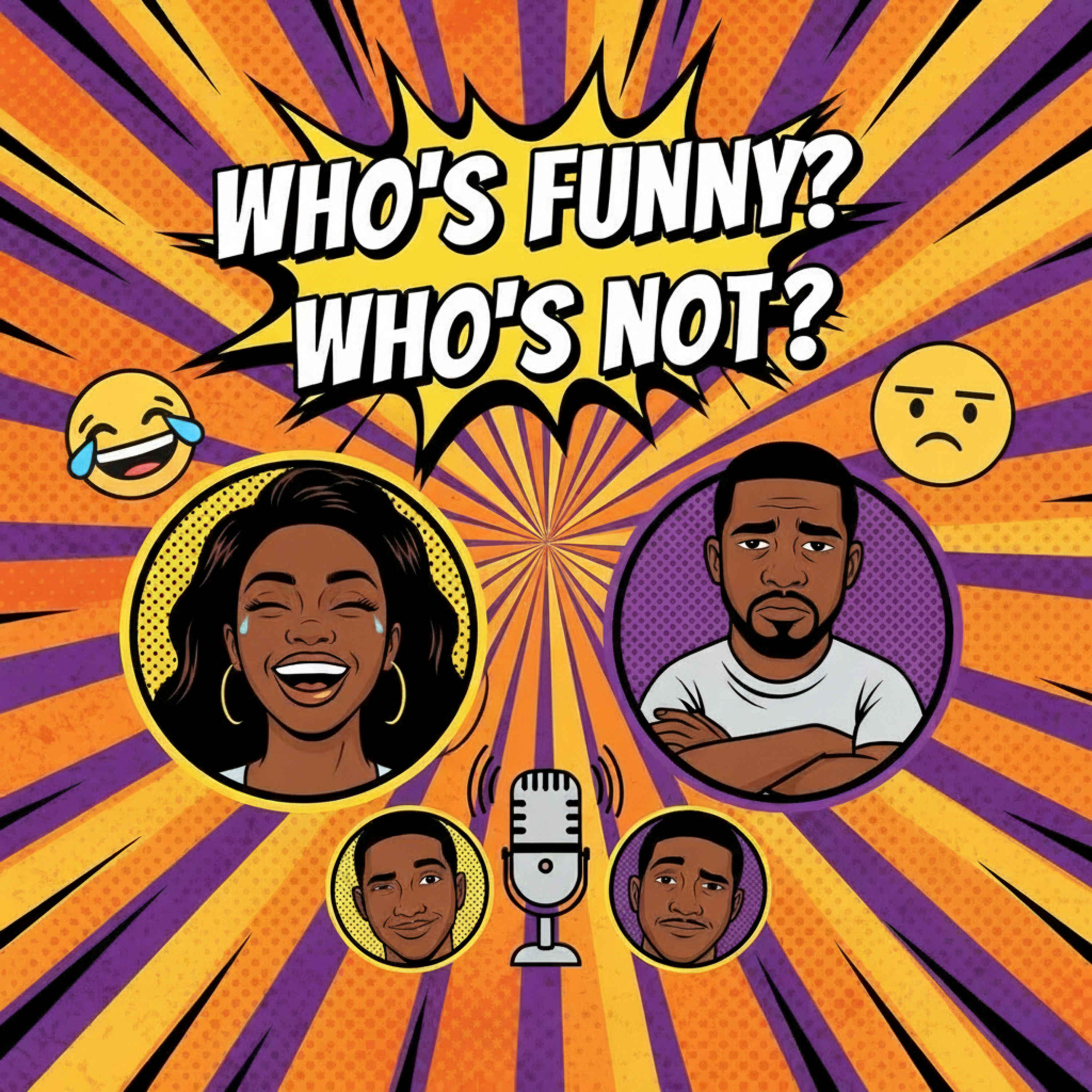 COMEDY WHO’S FUNNY WHO’S NOT S3E3 episode artwork