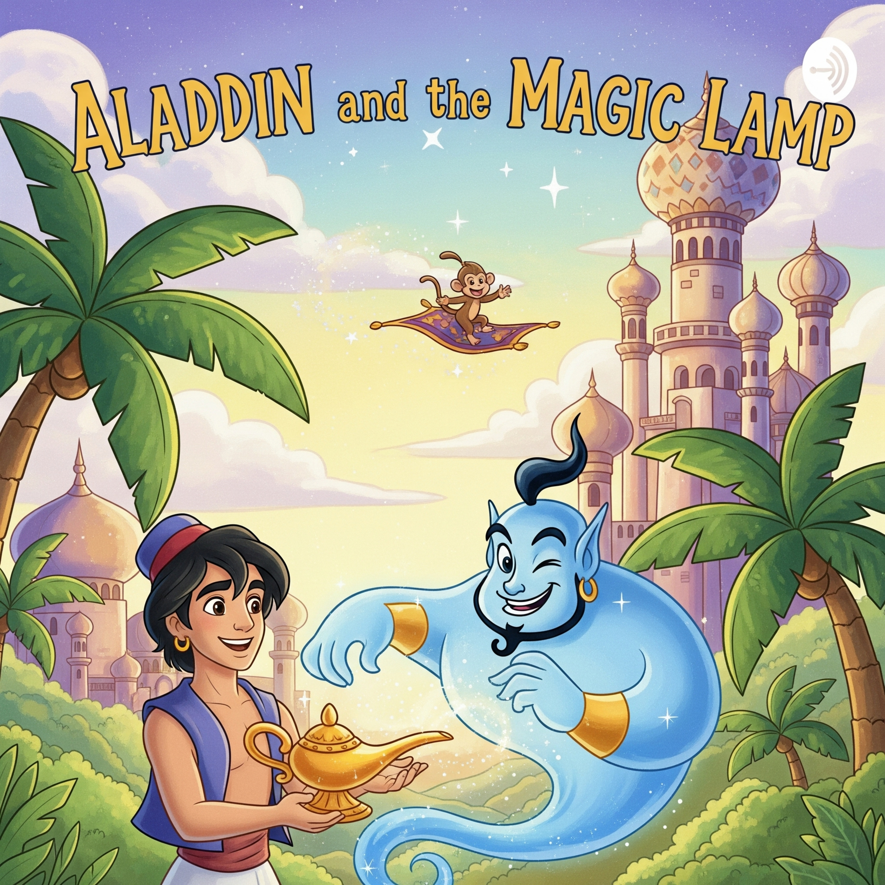 雙語故事EP8: 阿拉丁神燈 Aladdin and the Magic Lamp episode artwork