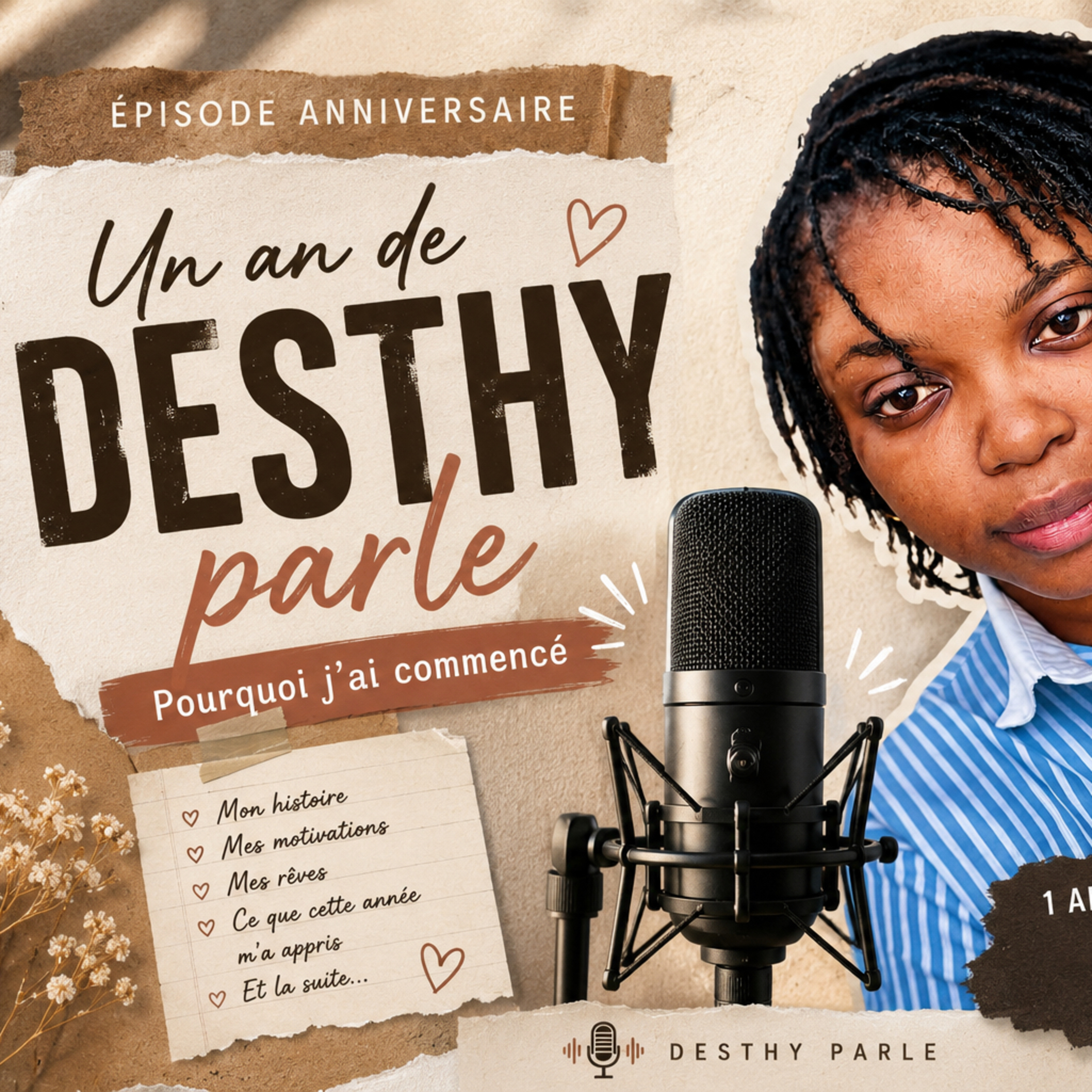 Un an de Desthy parle : pourquoi j’ai commencé episode artwork