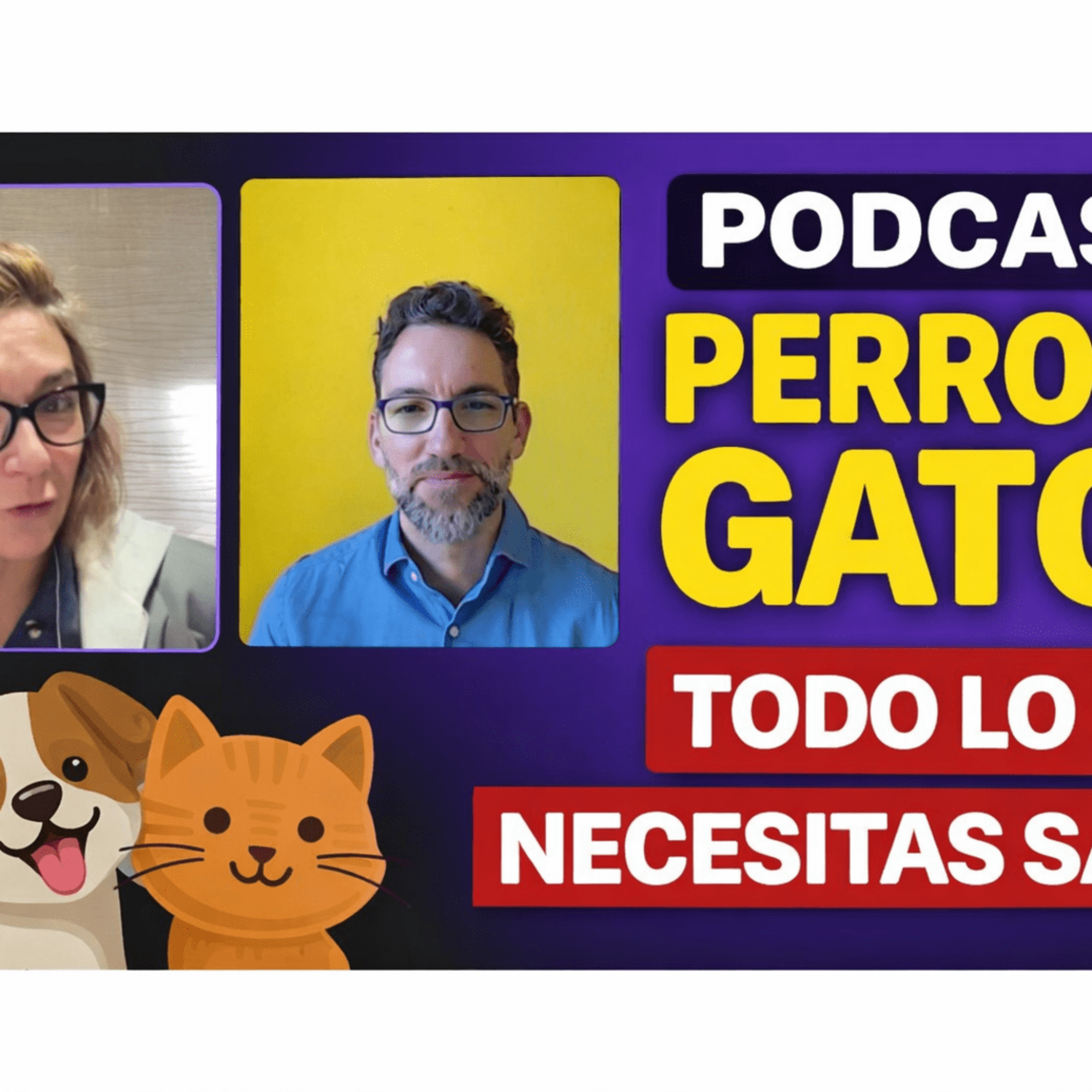 Podcat E17 T3: “No es carácter: es especie. Perros, alimentación y convivencia con gatos”