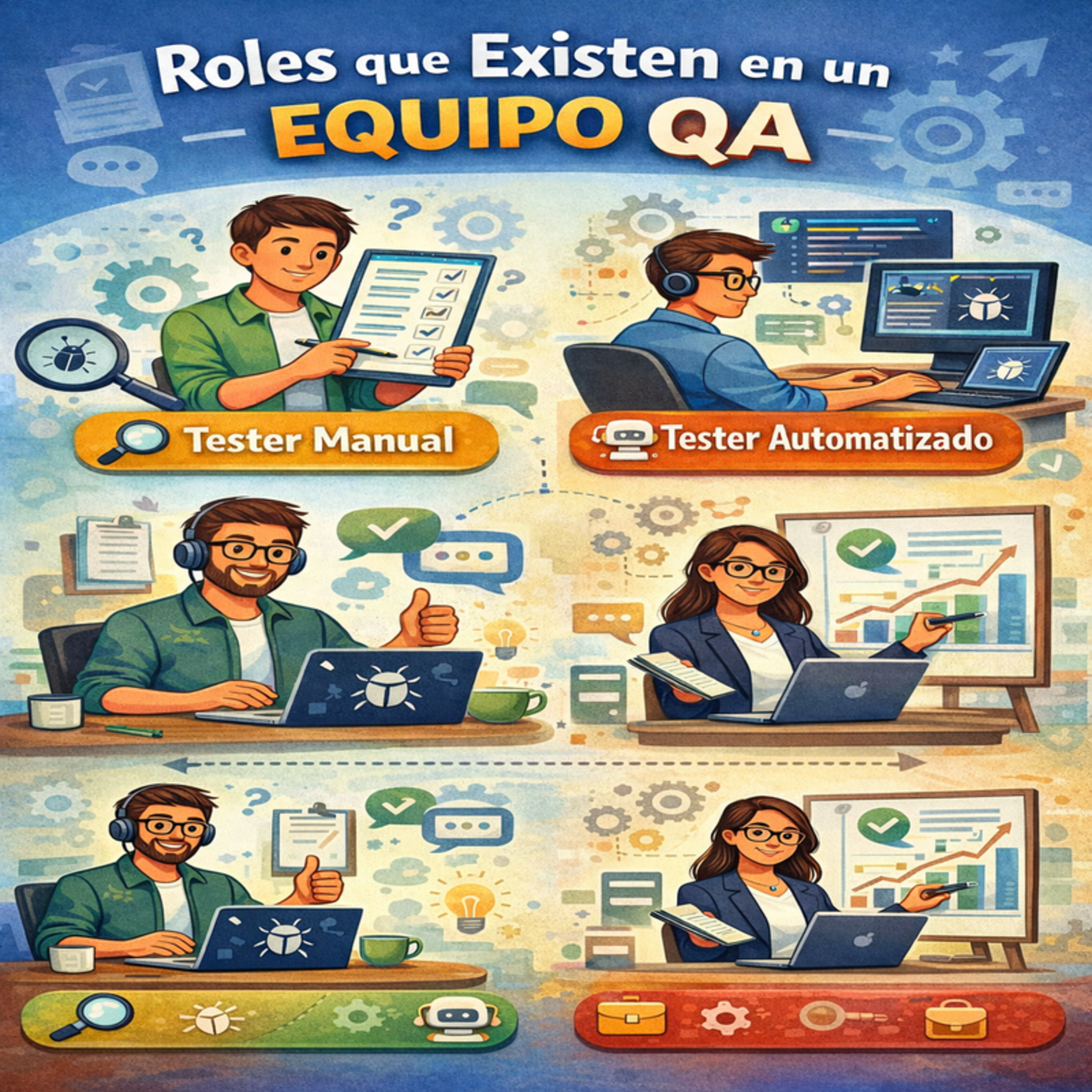Roles que existen en un equipo QA episode artwork