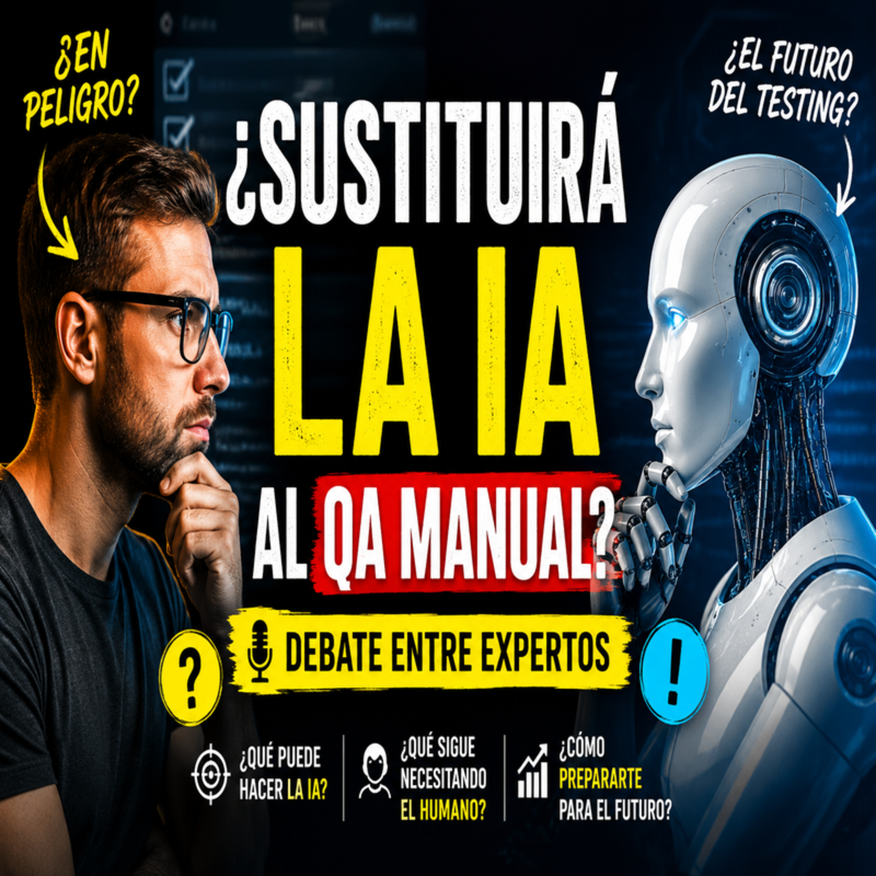 🎙️ ¿Ha llegado el fin del QA Manual? El impacto real de la IA en el Testing. episode artwork
