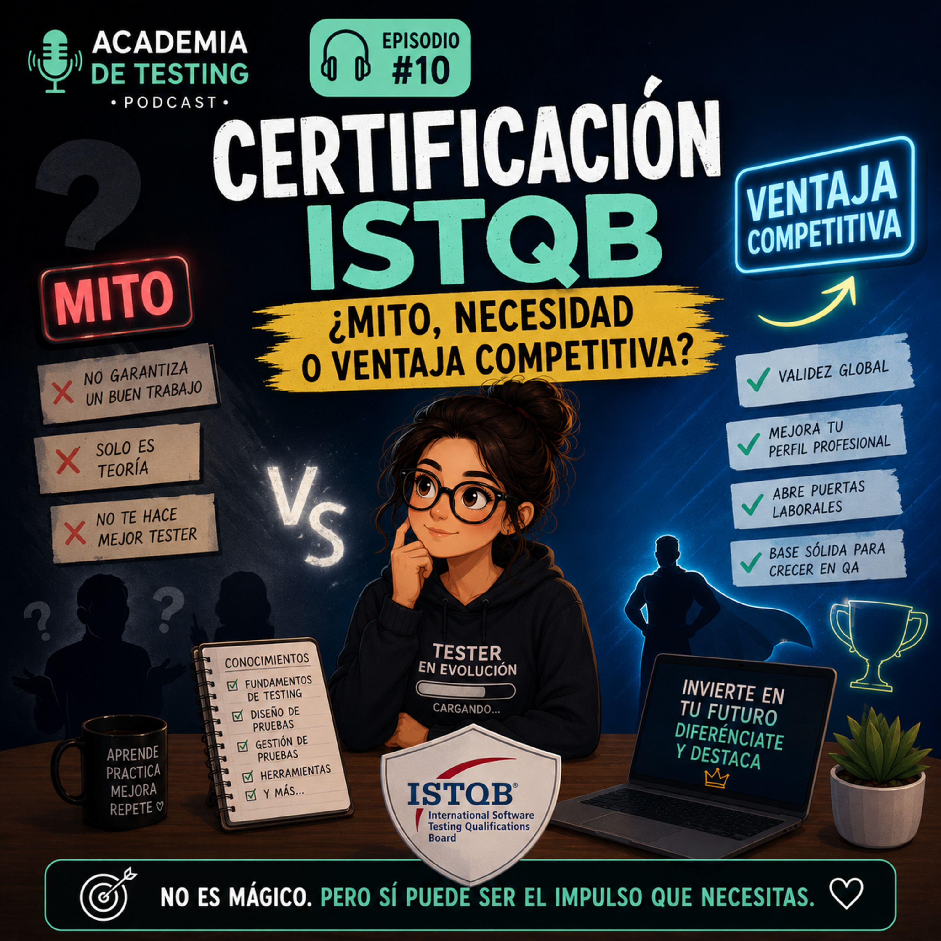 Certificación ISTQB ¿Mito, necesidad o ventaja competitiva? episode artwork