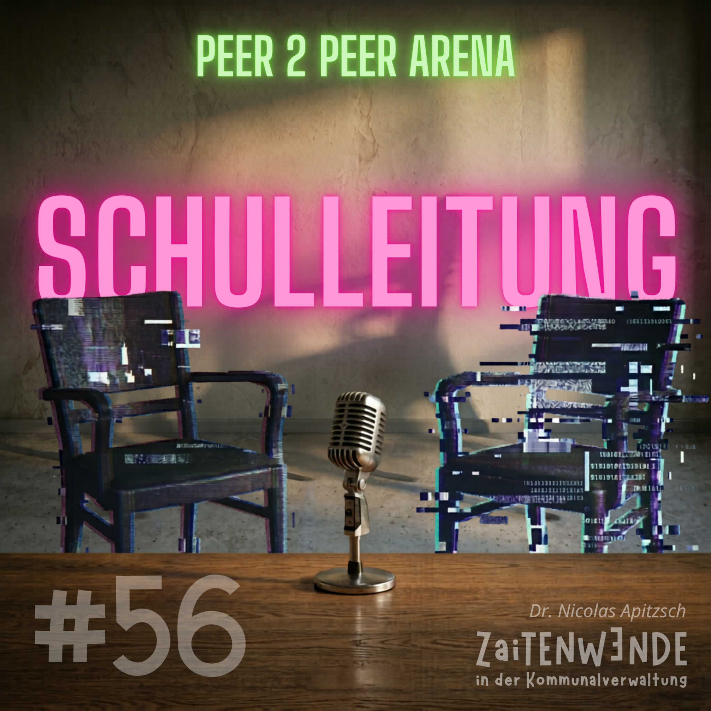 #56: Schulleitungen – Algorithmische Lern-Optimierung versus menschliche Beziehungsarbeit episode artwork