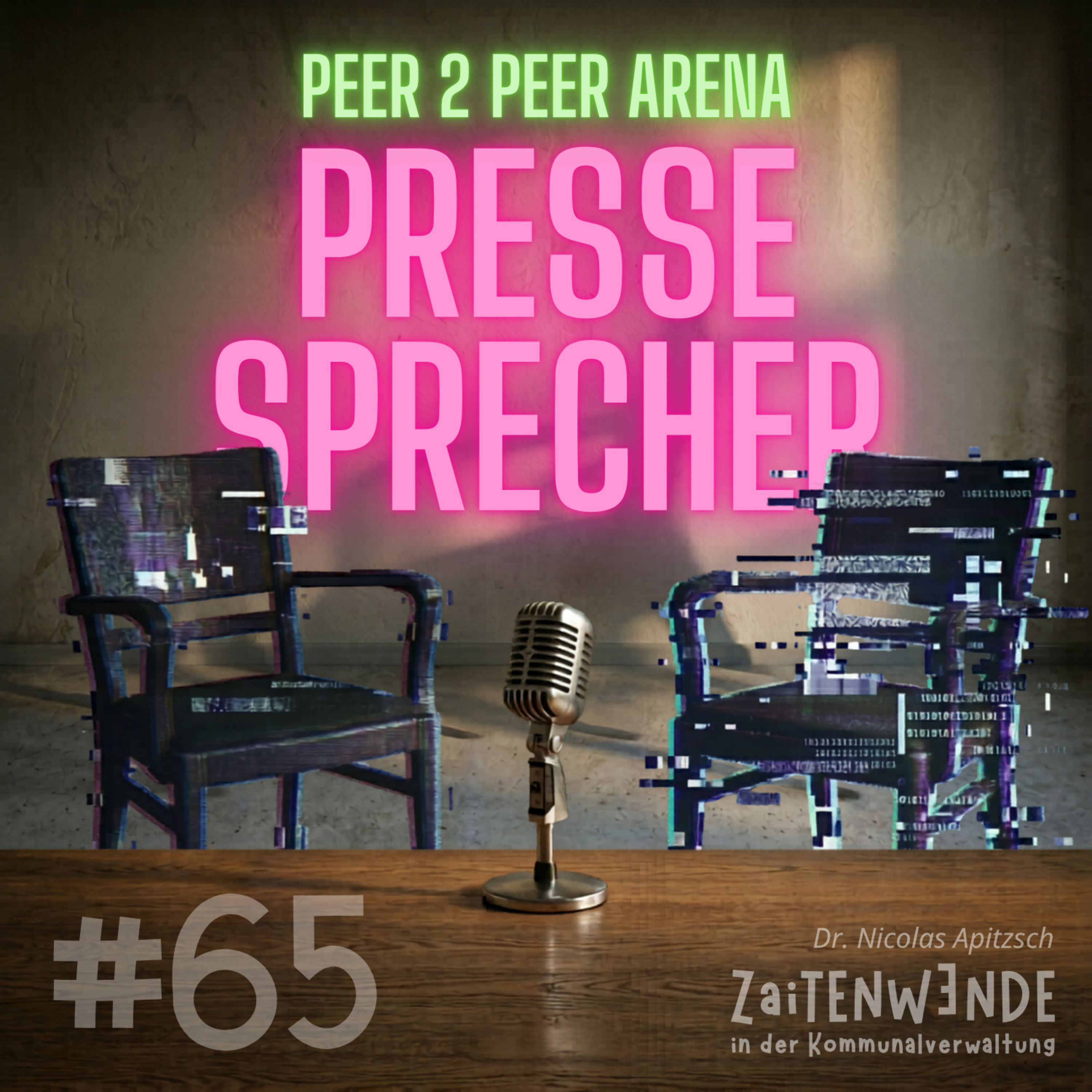 #65: Pressesprecher:innen – Effizienz durch KI-Skalierung versus radikale staatliche Authentizität episode artwork