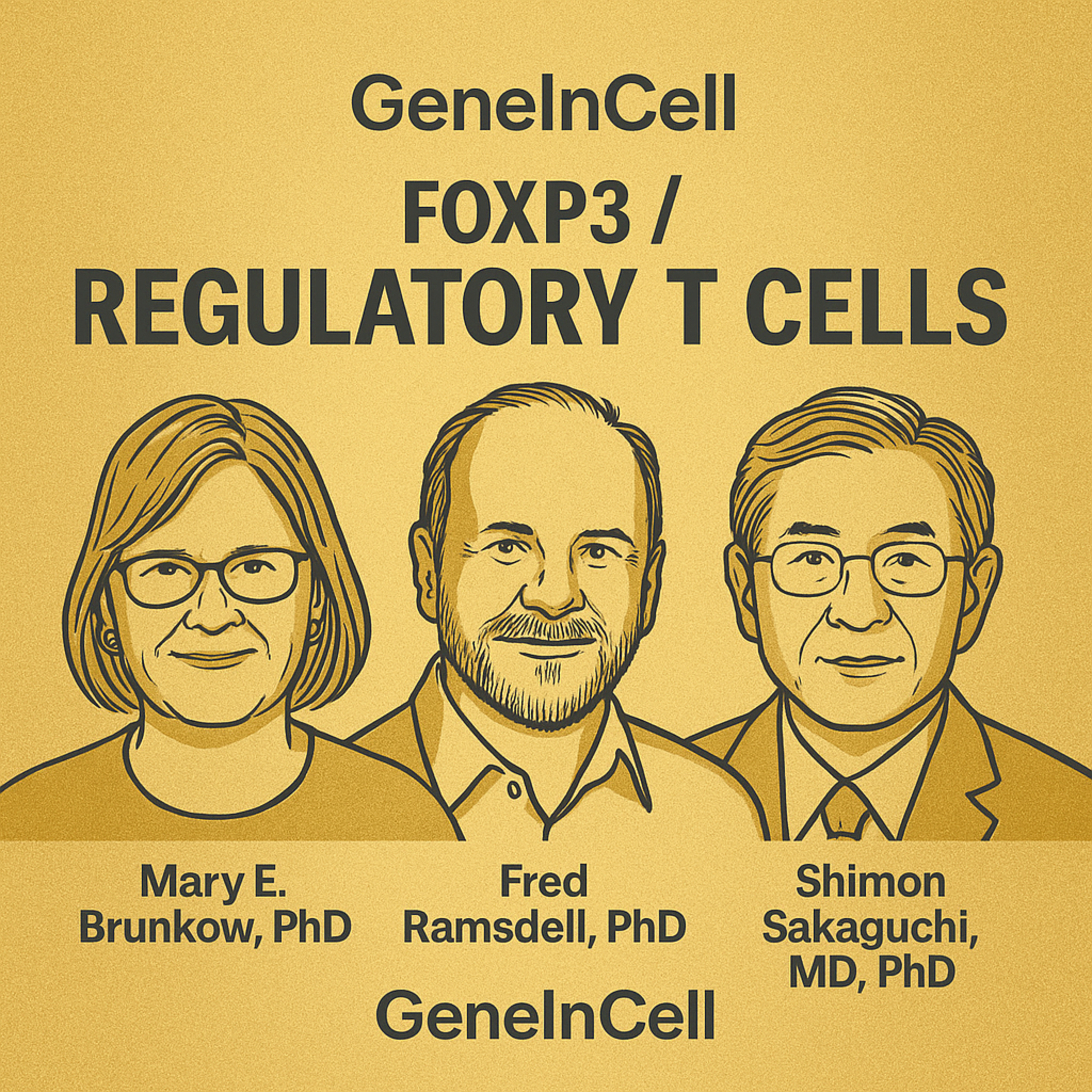 Nobel Winning Breakthrough: Unpacking Peripheral Immune Tolerance | GeneInCell episode artwork
