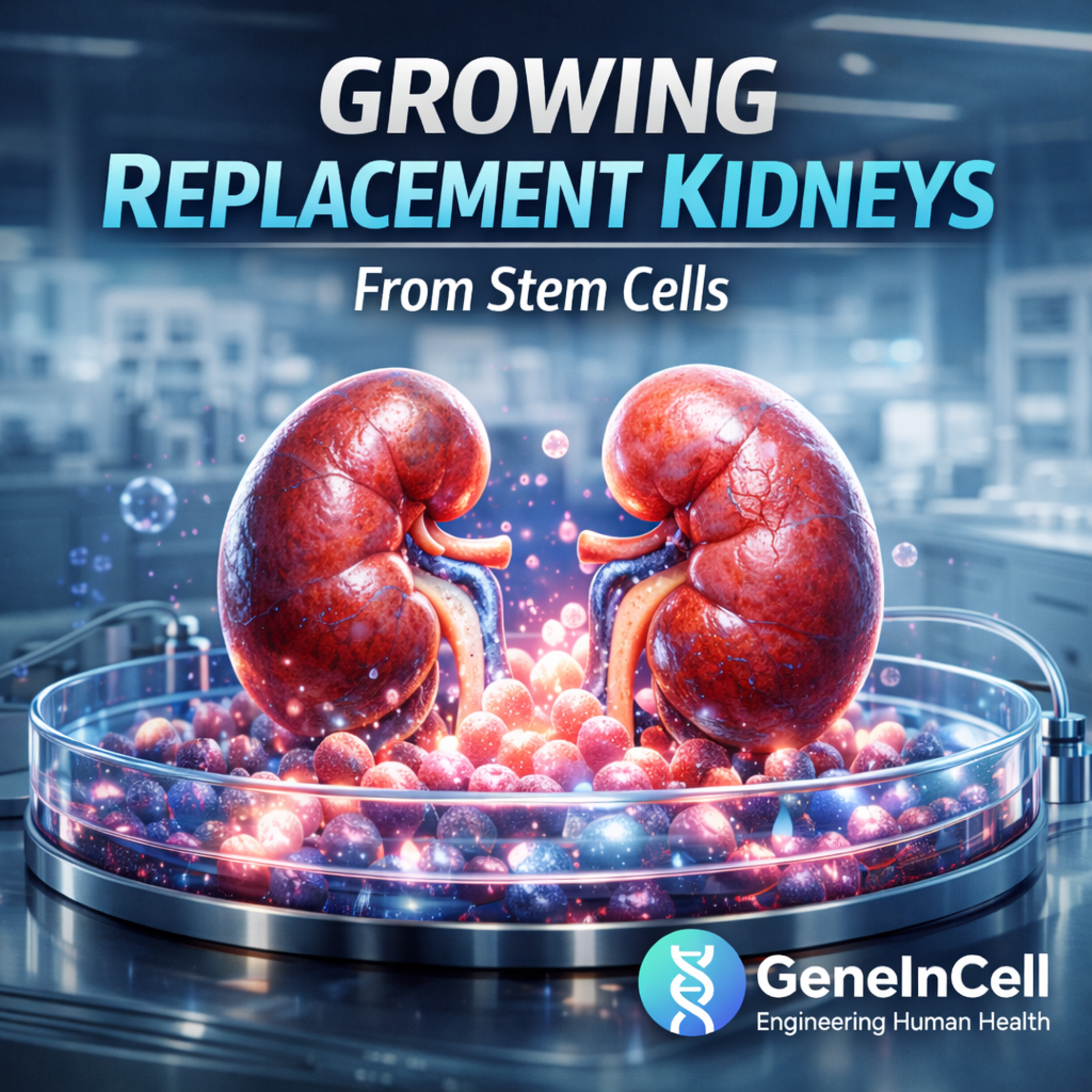 Growing replacement kidneys from stem cells | GeneInCell | 2026