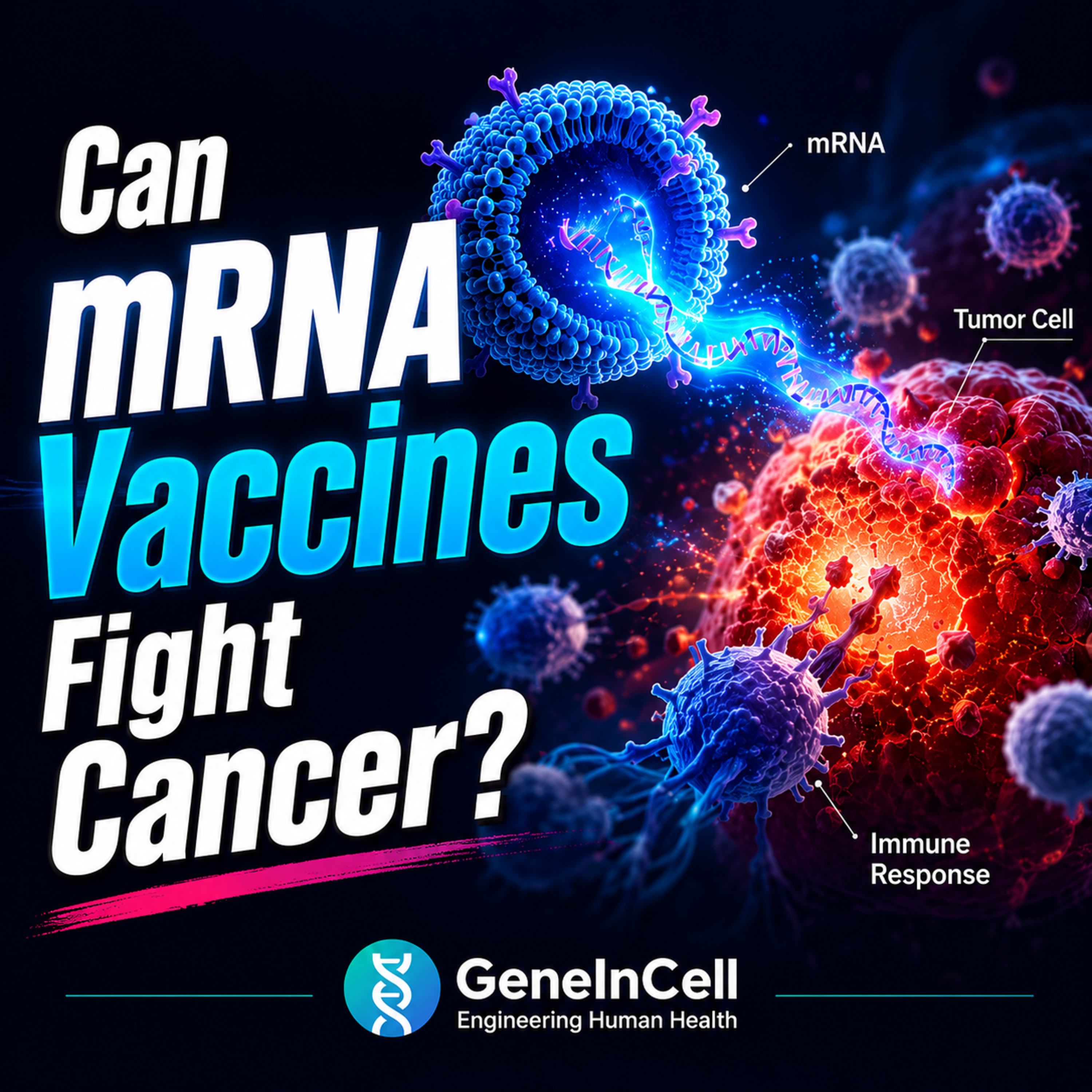 Can mRNA Vaccines Fight Cancer? | GeneInCell | 2026 episode artwork