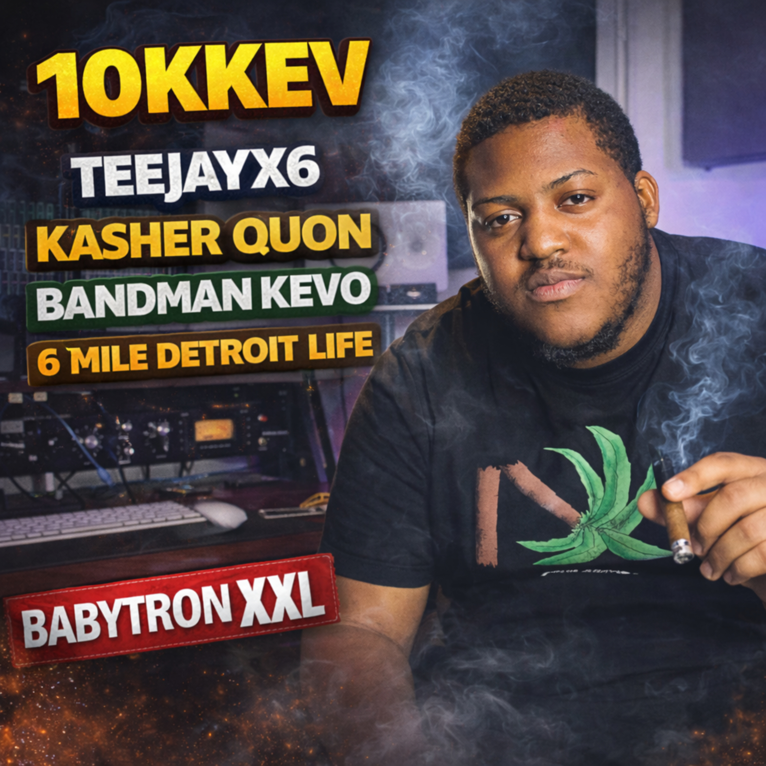 10KKev Full Interview: Detroit 6 Mile Story, Teejayx6 & Kasher Quon Fallout, Bandman Kevo Situation, BabyTron XXL, Moving Out of Detroit, Rap Career, Street Mentality & Music Game episode artwork