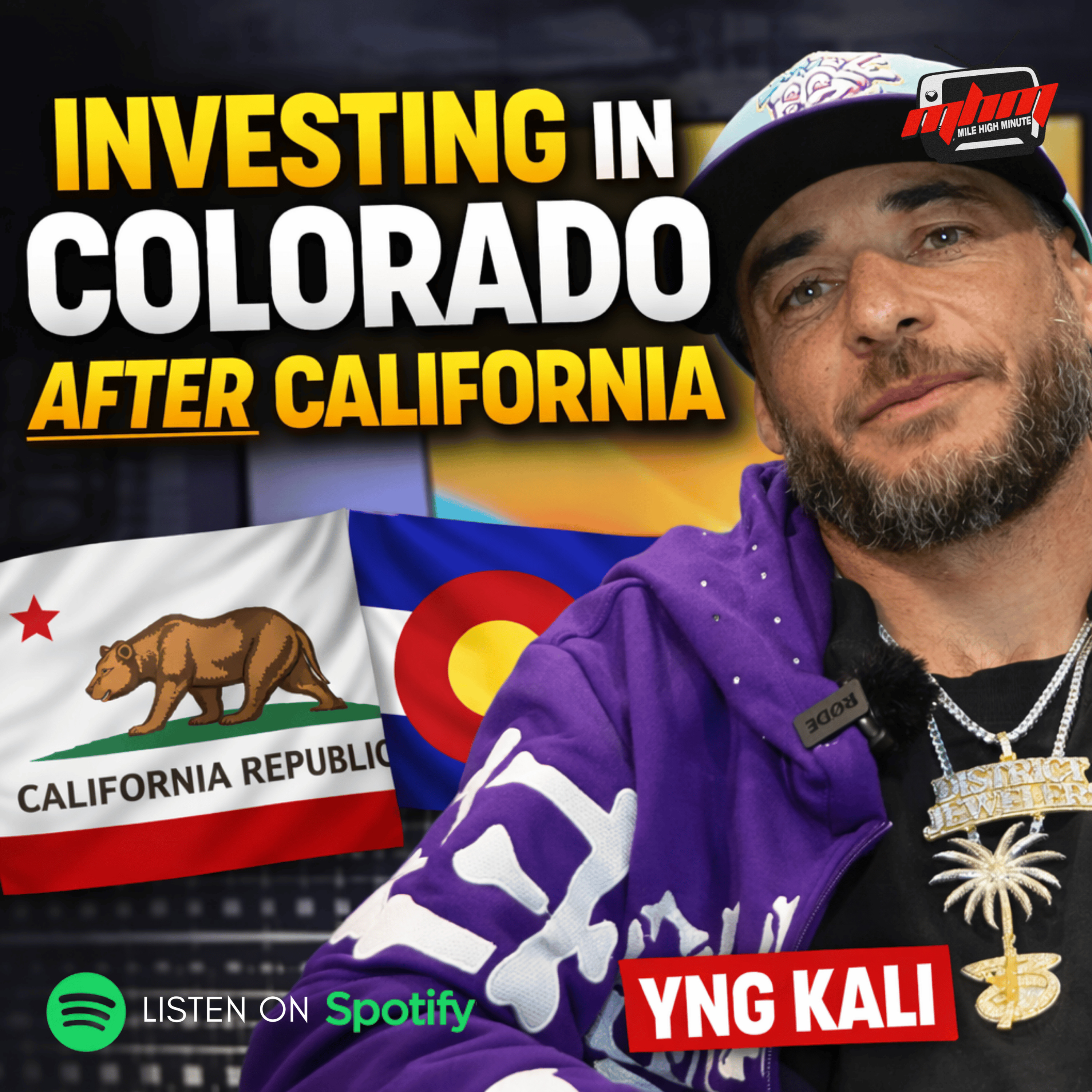 YNG Kali Explains Why He Invested in Colorado After Leaving California, Building Blackorado, Backing Artists, Funding Trey Fogg & Why Denver’s Music Scene Hasn’t Blown Up Yet episode artwork