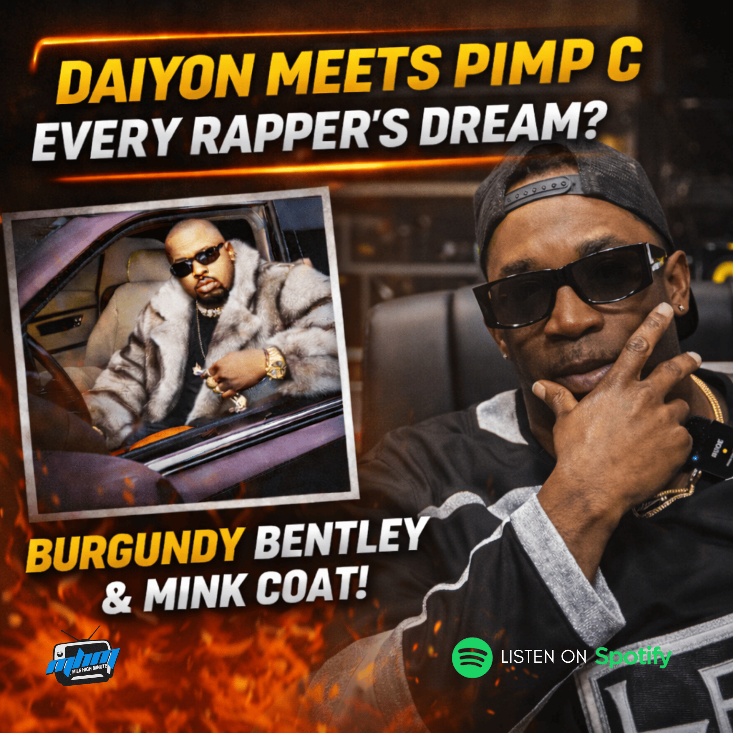 Beloit Rapper Daiyon on Meeting Pimp C in a Bentley, Bun B Studio Stories, Industry Scams, Vegas Grind, and Building a Career from the Midwest to Overseas Success episode artwork