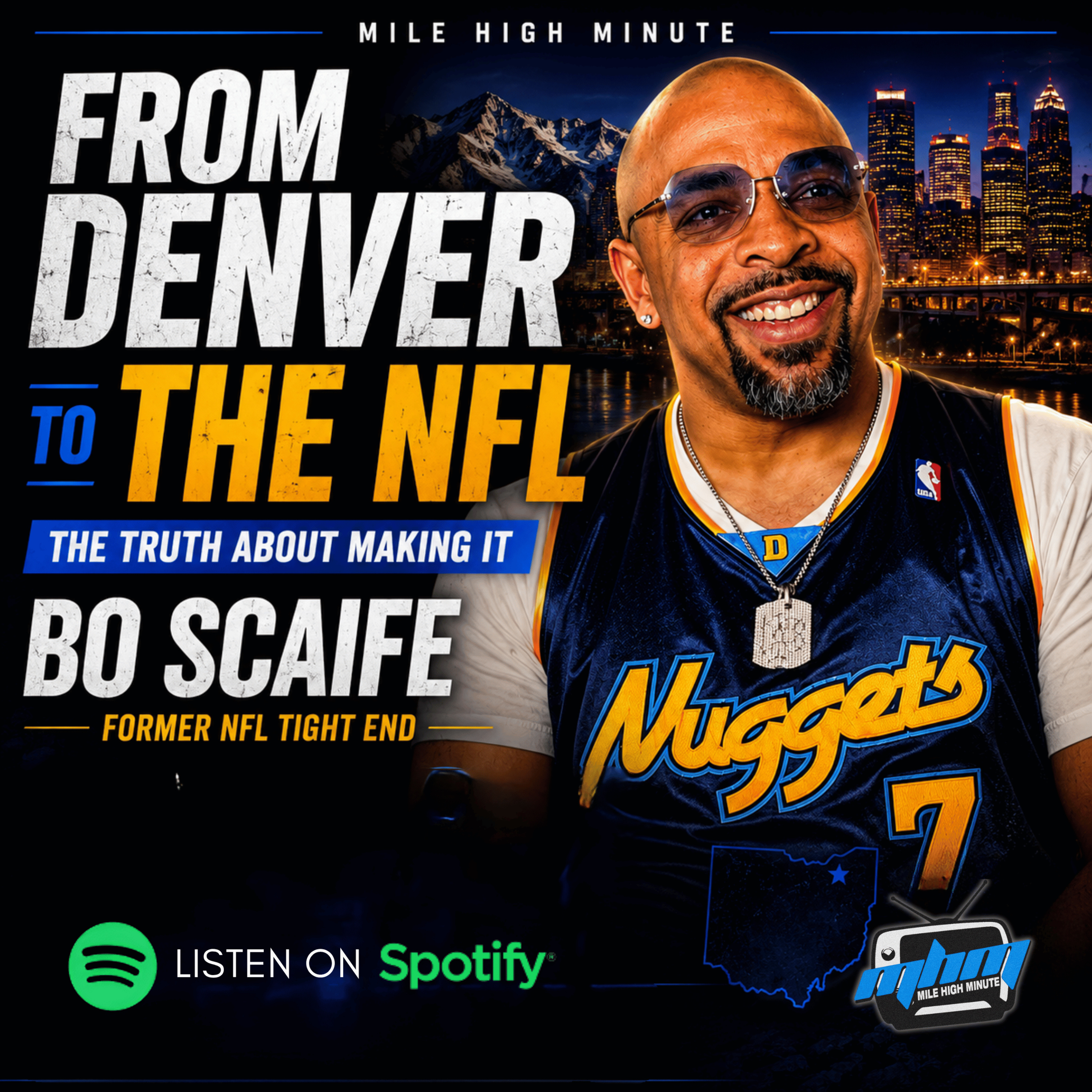 From Denver to the NFL: Bo Scaife Talks Vince Young, Texas vs USC, 3 Torn ACLs, NFL Millions, Tennessee Titans, Cannabis Business, Mack Brown, Denver Football & Mental Health episode artwork