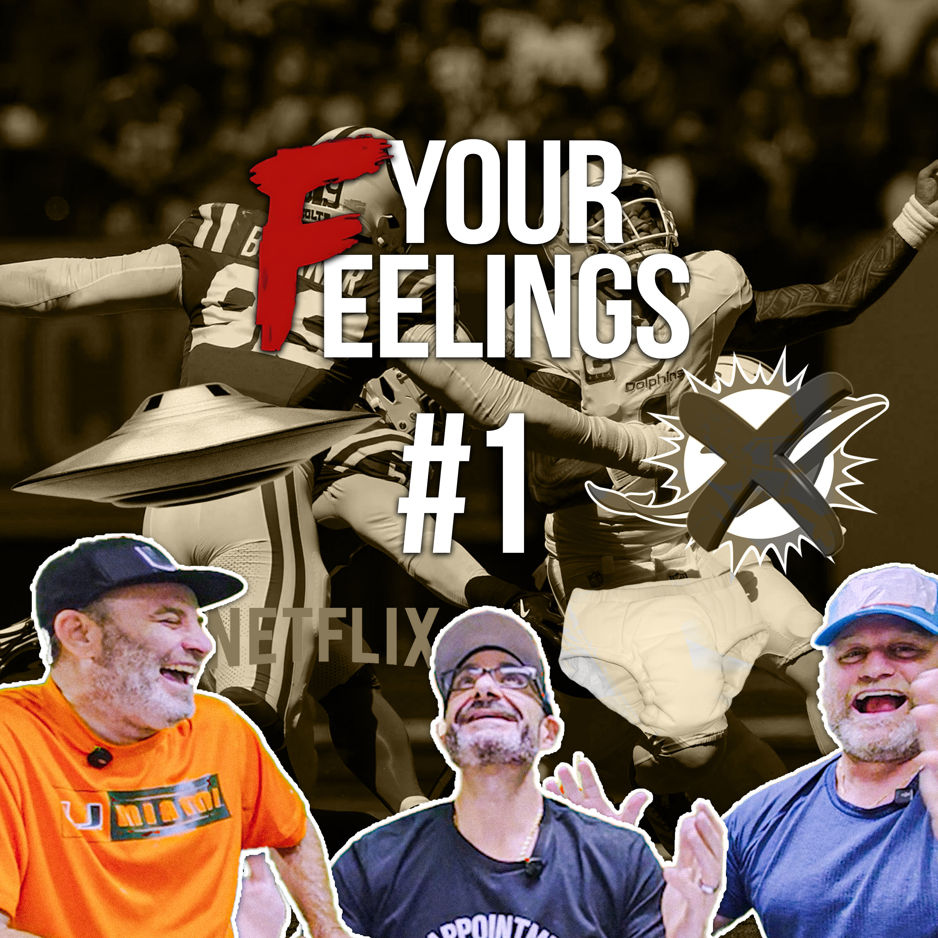 1 - Dolphins Disaster, Swingers Party Flashbacks & Interstellar Mysteries  episode artwork